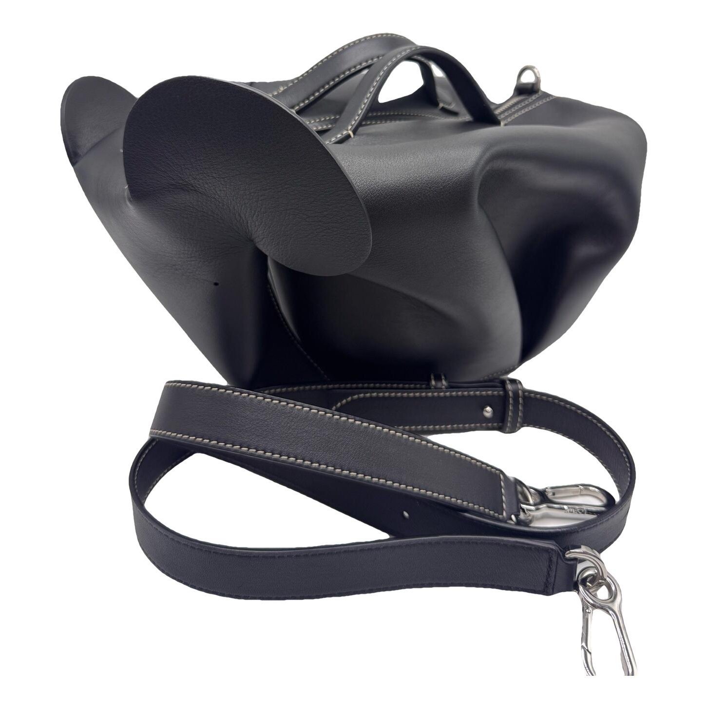 Animals leather handbag