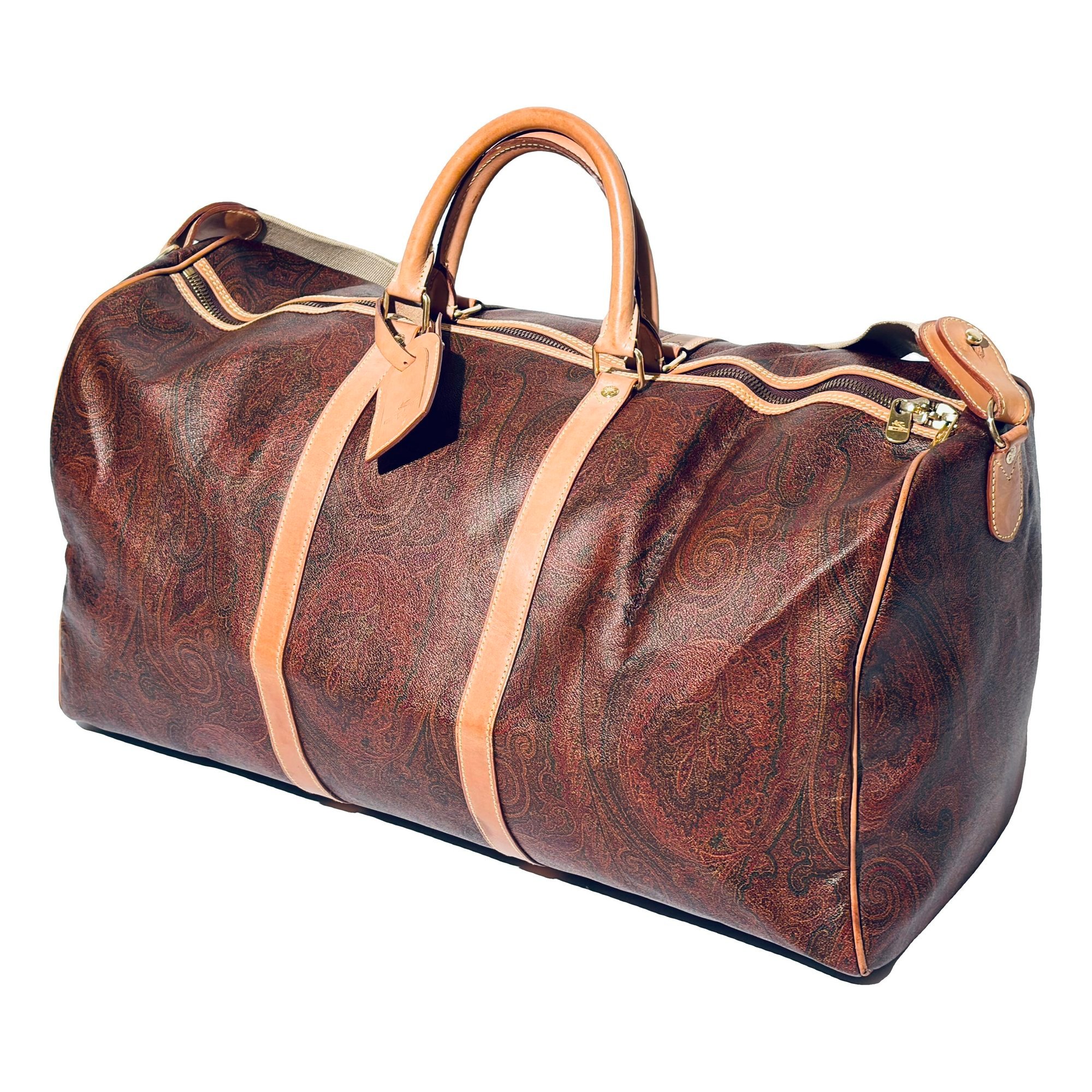 Etro Leather travel bag