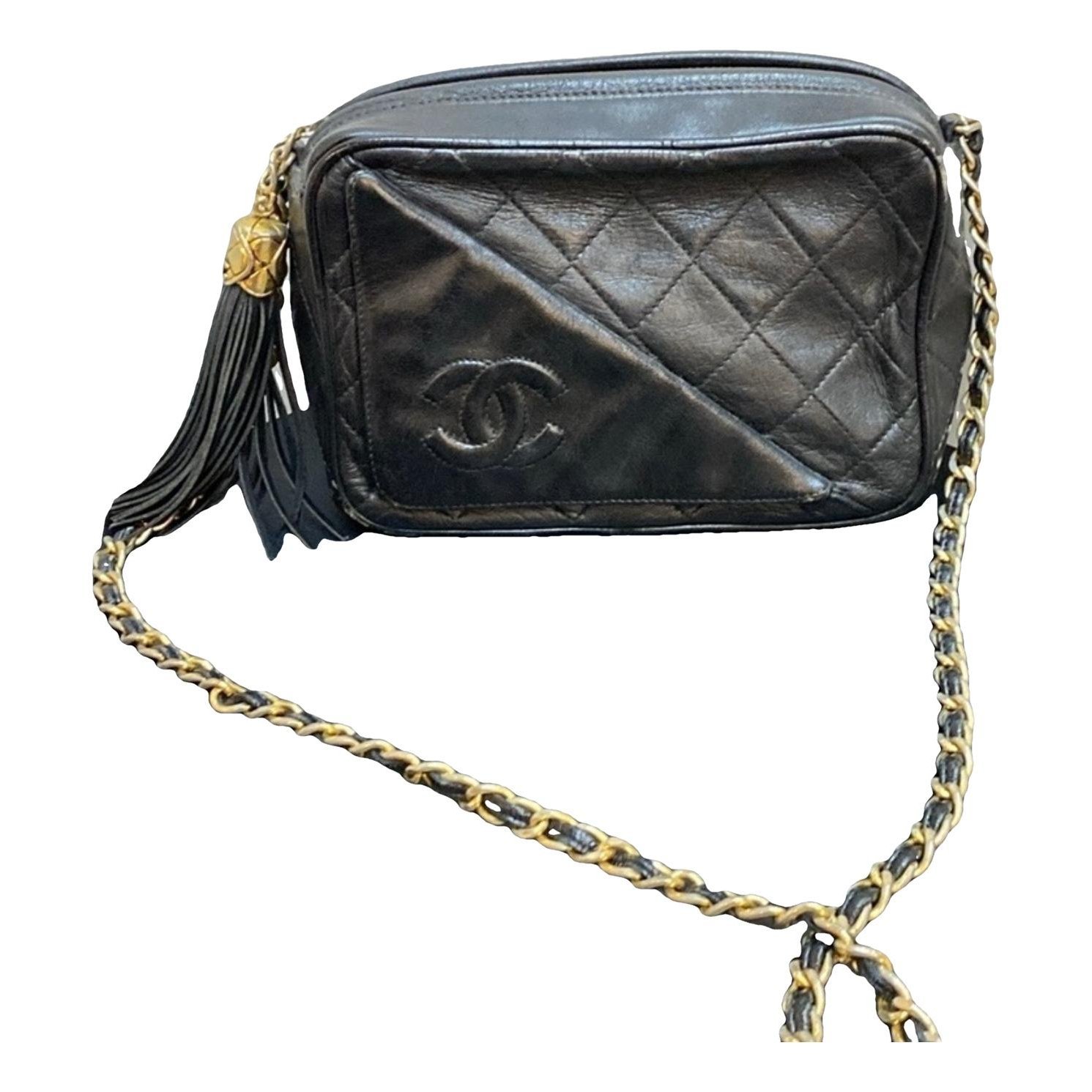 Trendy CC Vanity leather handbag