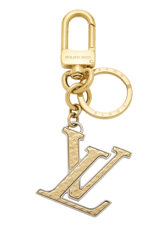 Gold & Silver Initiales Key Holder