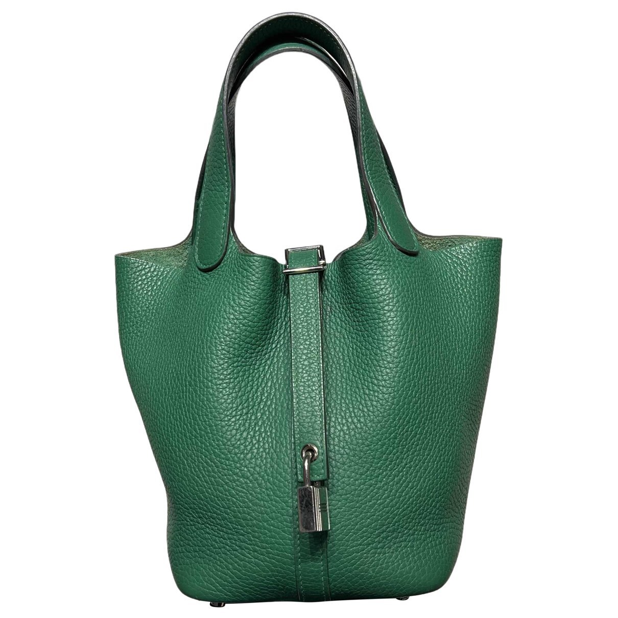 Picotin leather handbag