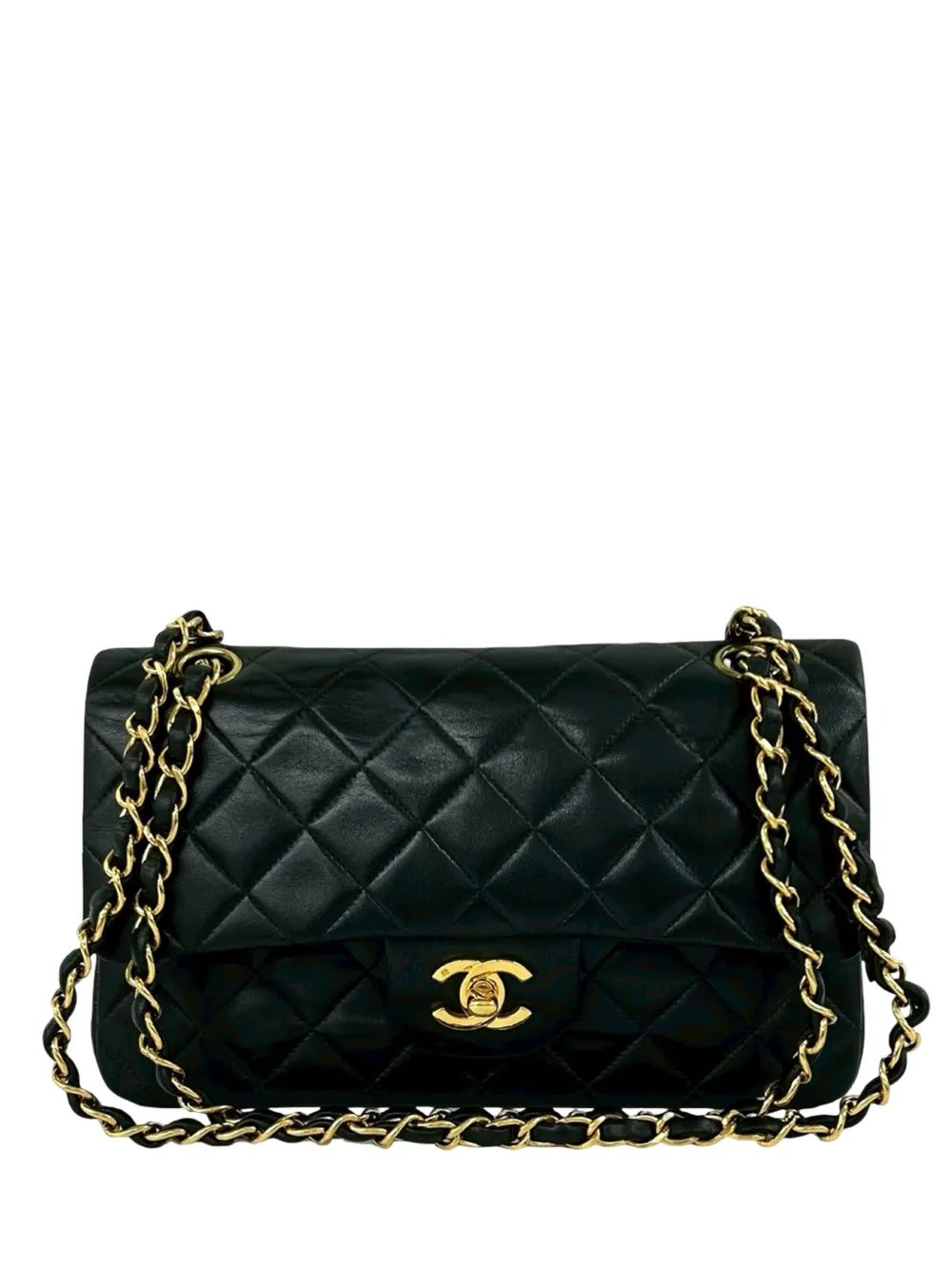1997-1999 Small Classic Lambskin Double Flap shoulder bag