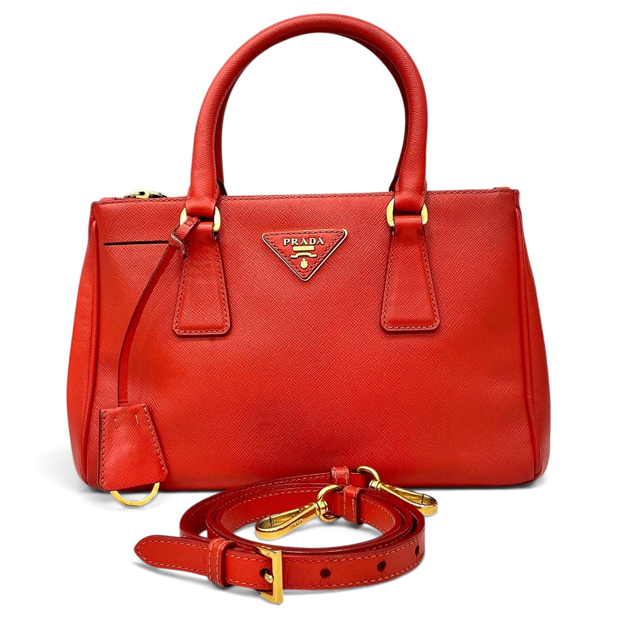 Galleria leather handbag
