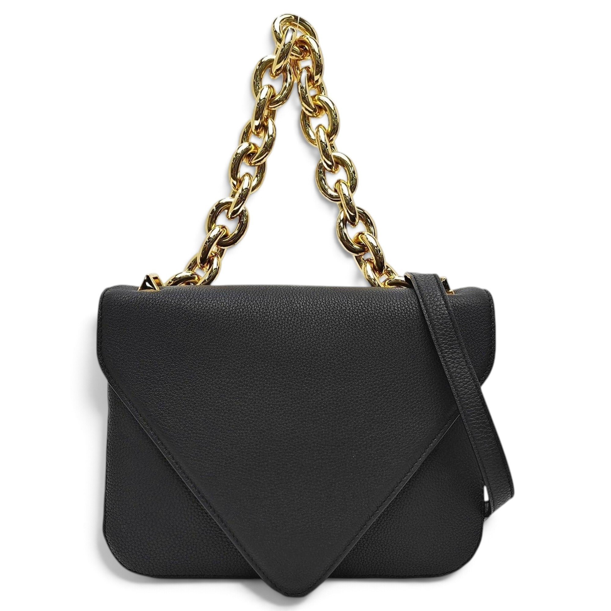 Mount leather handbag