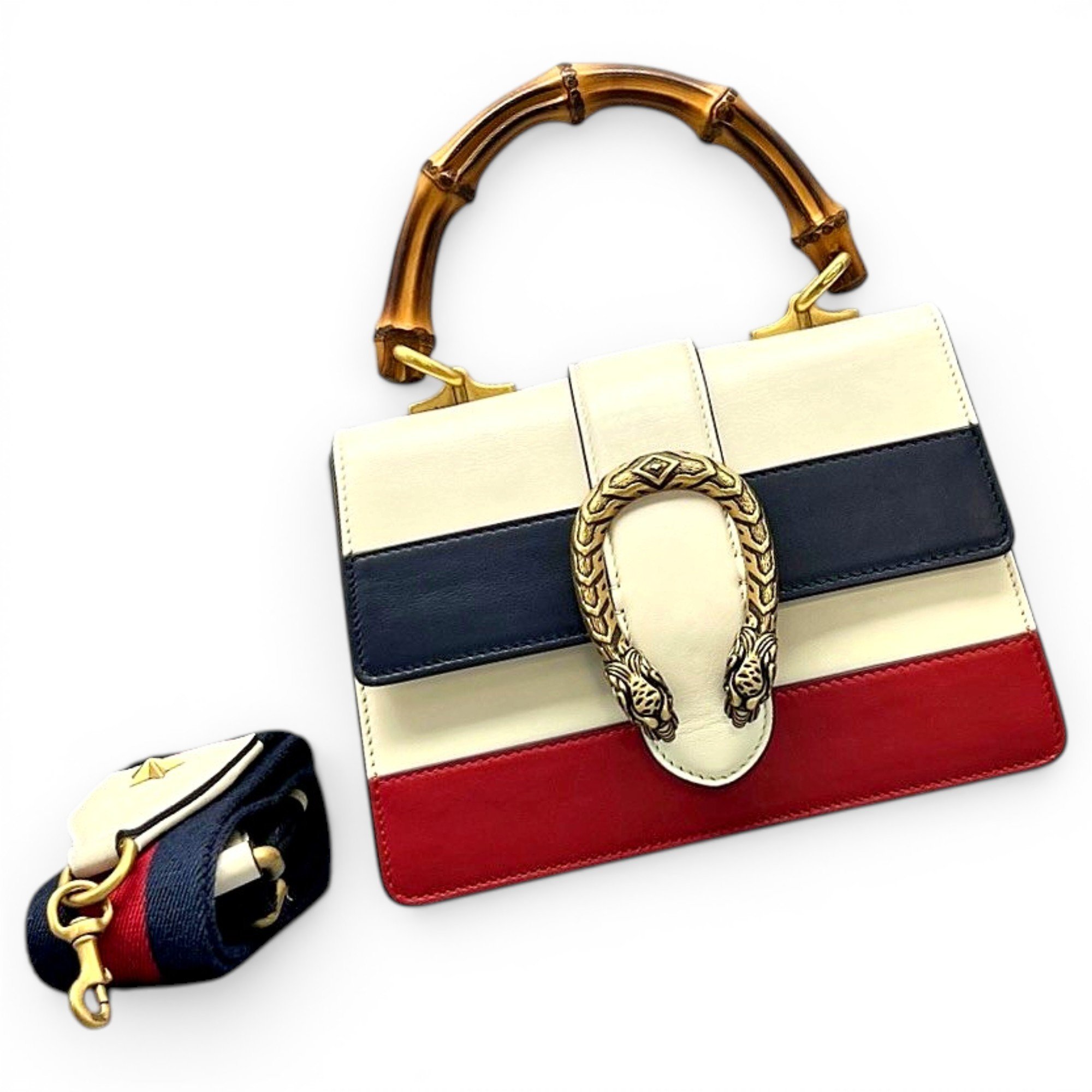 Dionysus Bamboo leather handbag