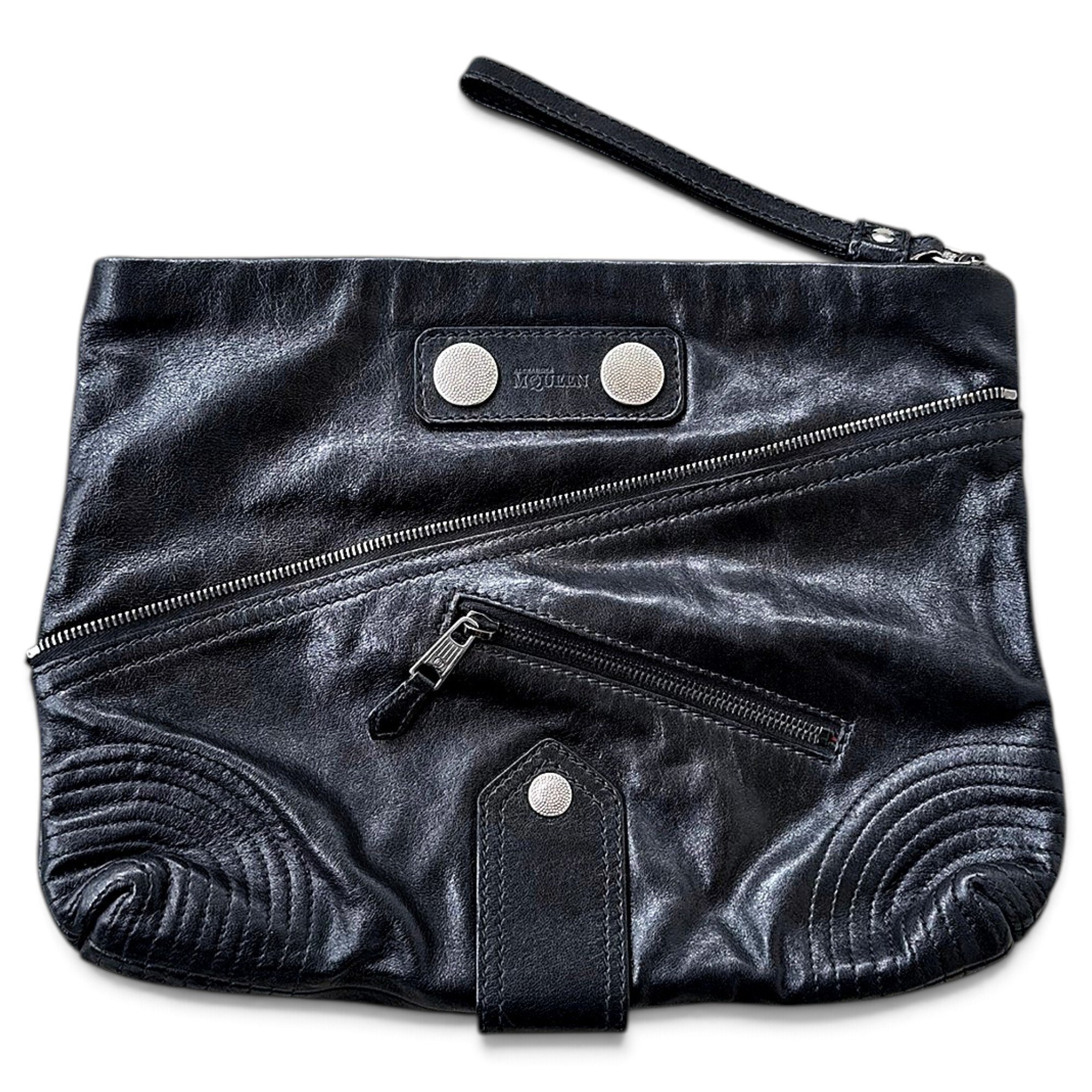 Leather handbag