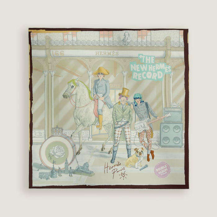 the New Hermès Record Scarf 70