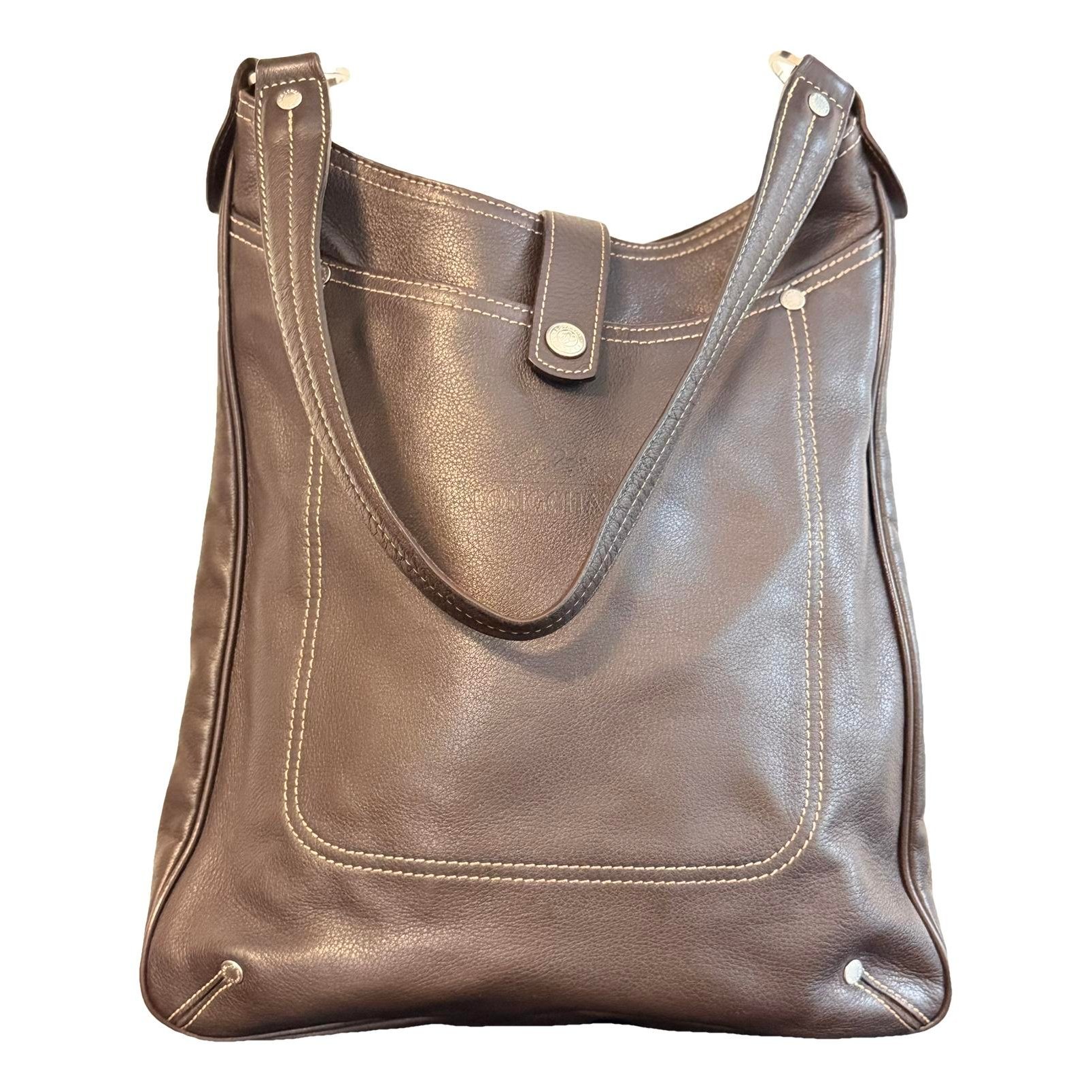 Leather handbag