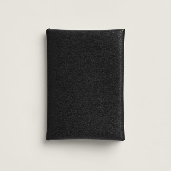 Noir Calvi Duo Compact Card Holder