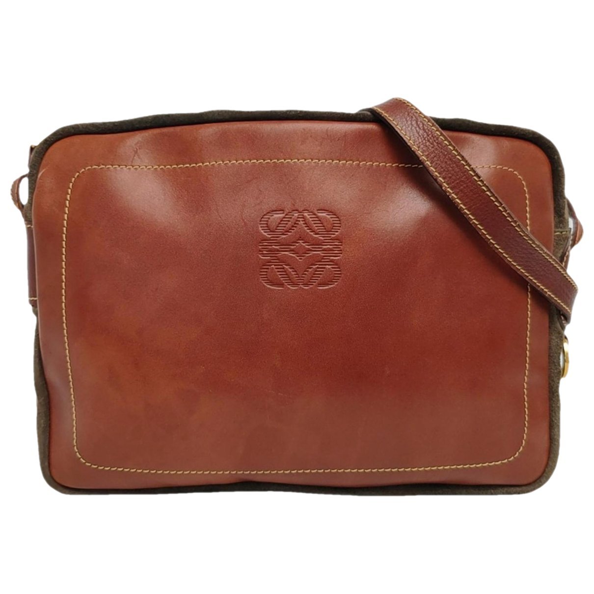 Leather crossbody bag