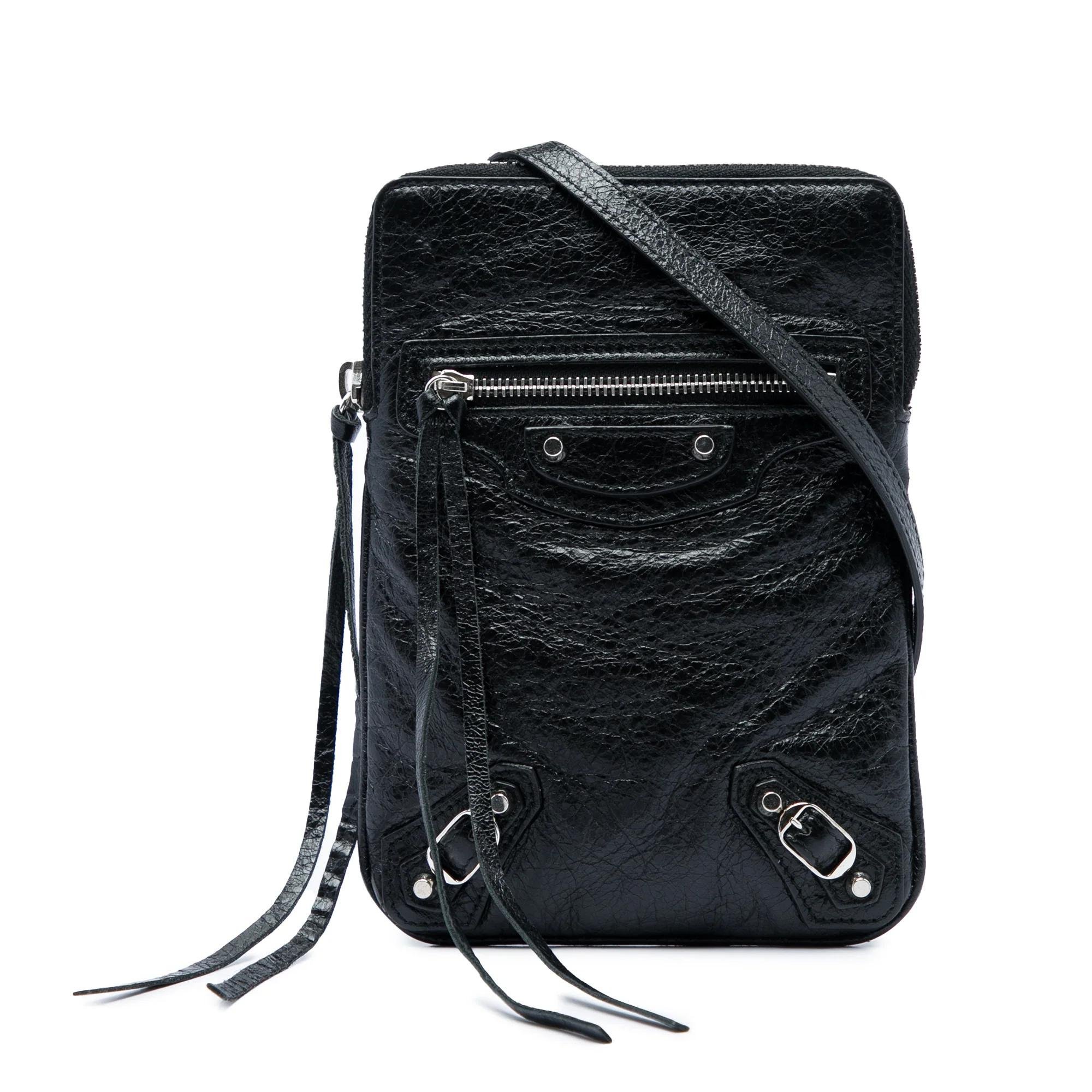 Shopping Phone Holder pony-style calfskin handbag