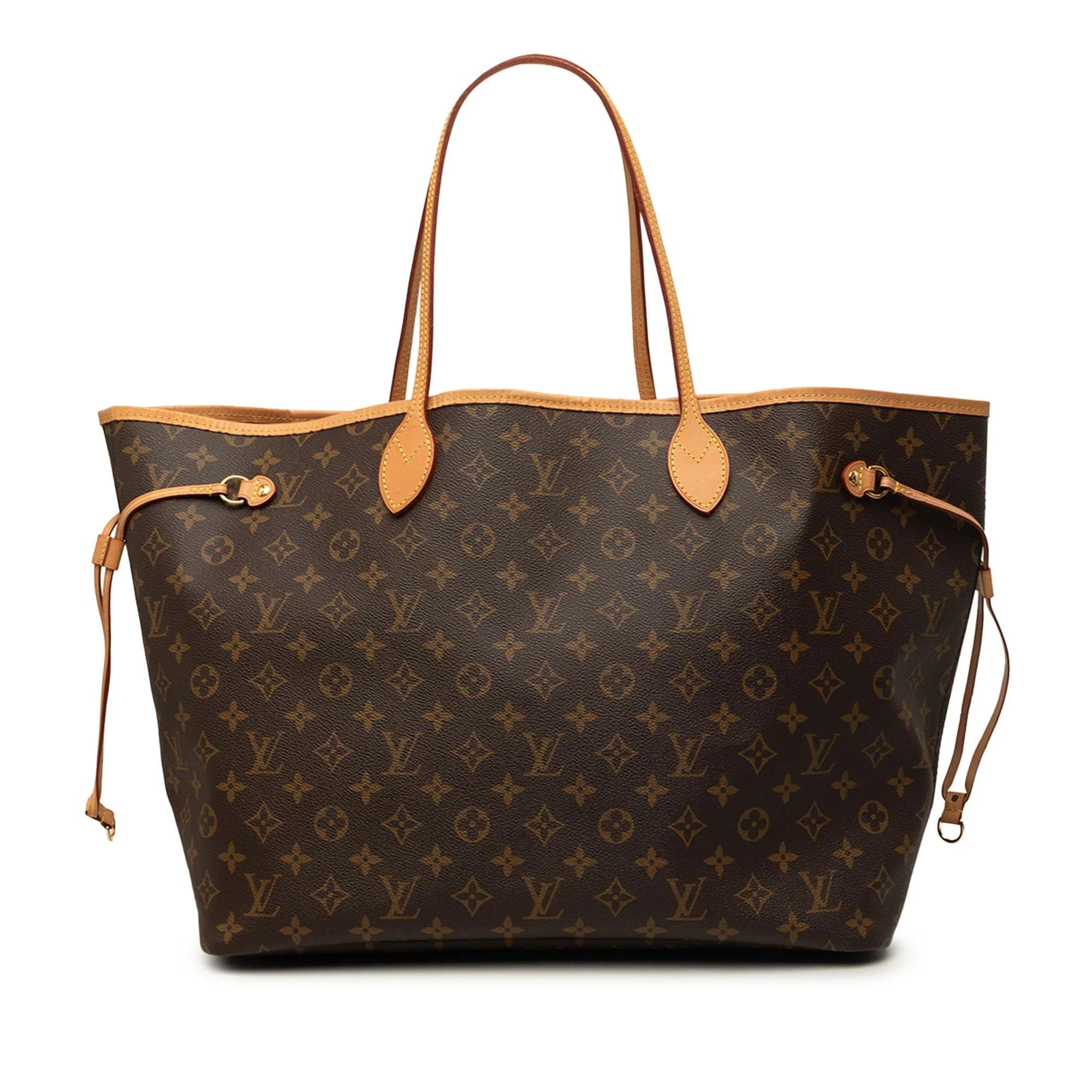 Neverfull leather tote