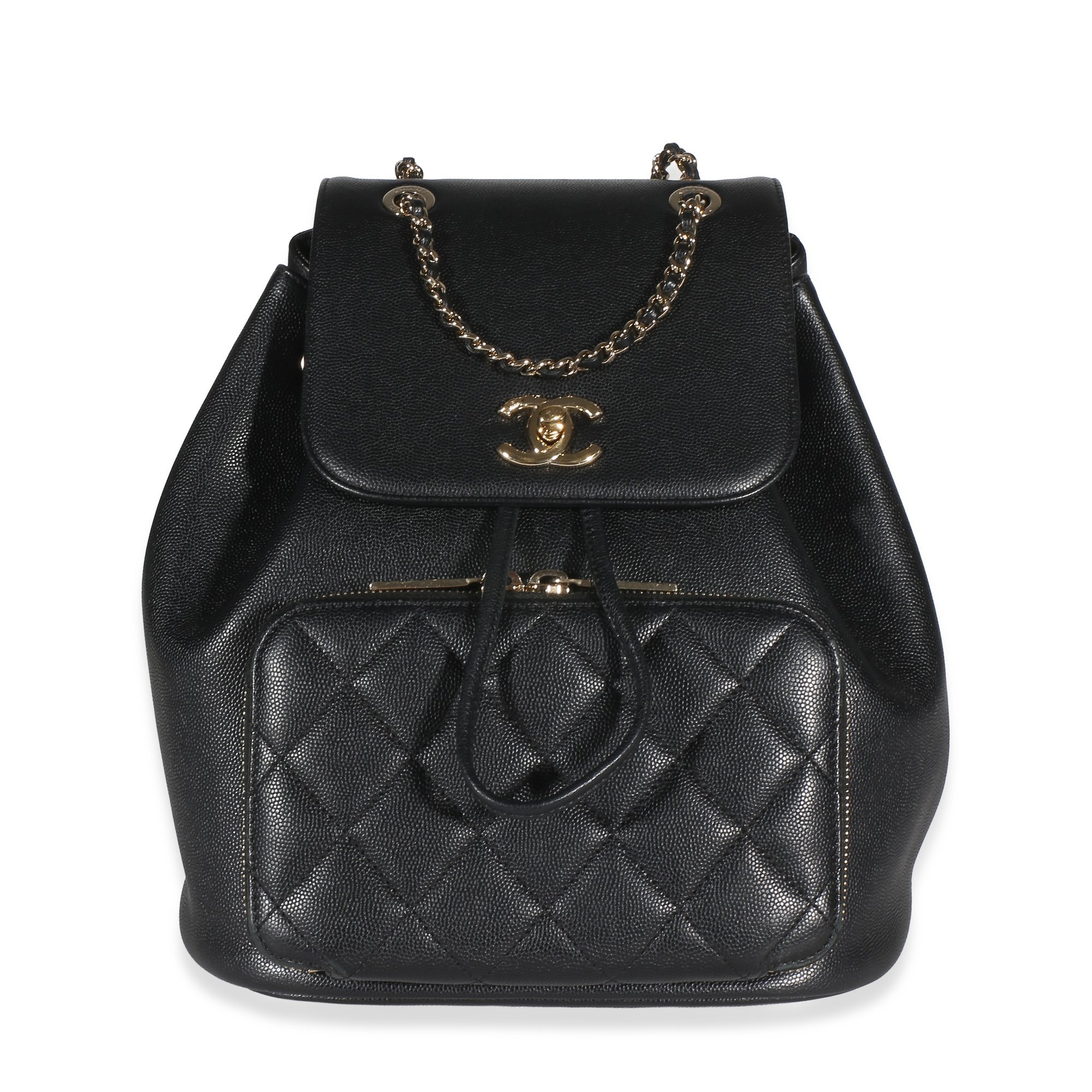 Leather backpack
