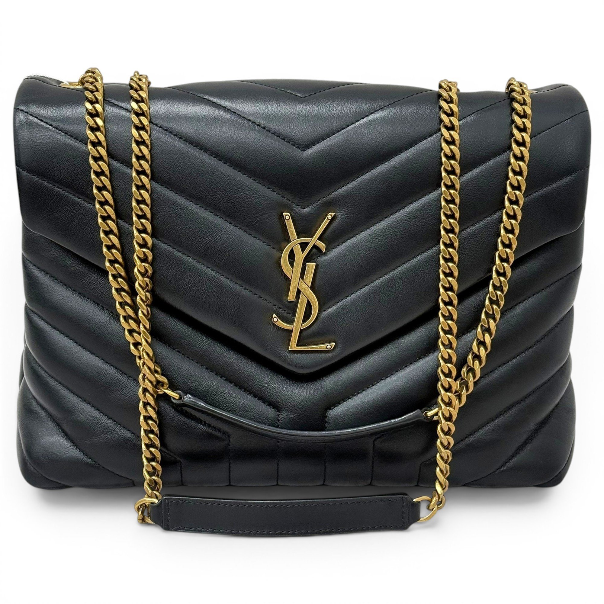 Loulou leather handbag
