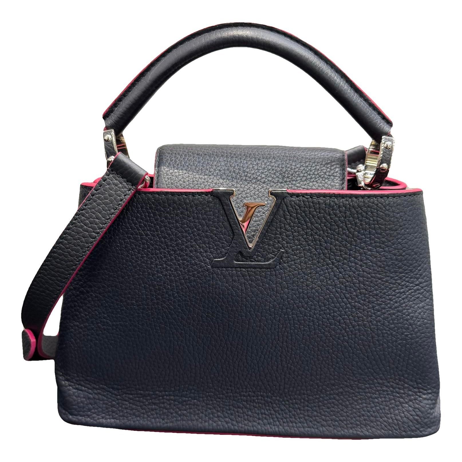 Capucines leather handbag