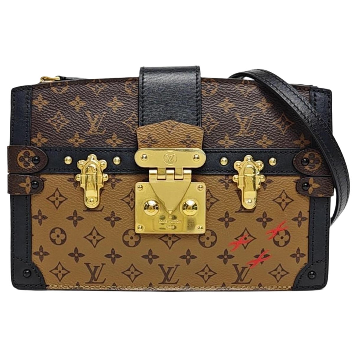City Trunk leather crossbody bag