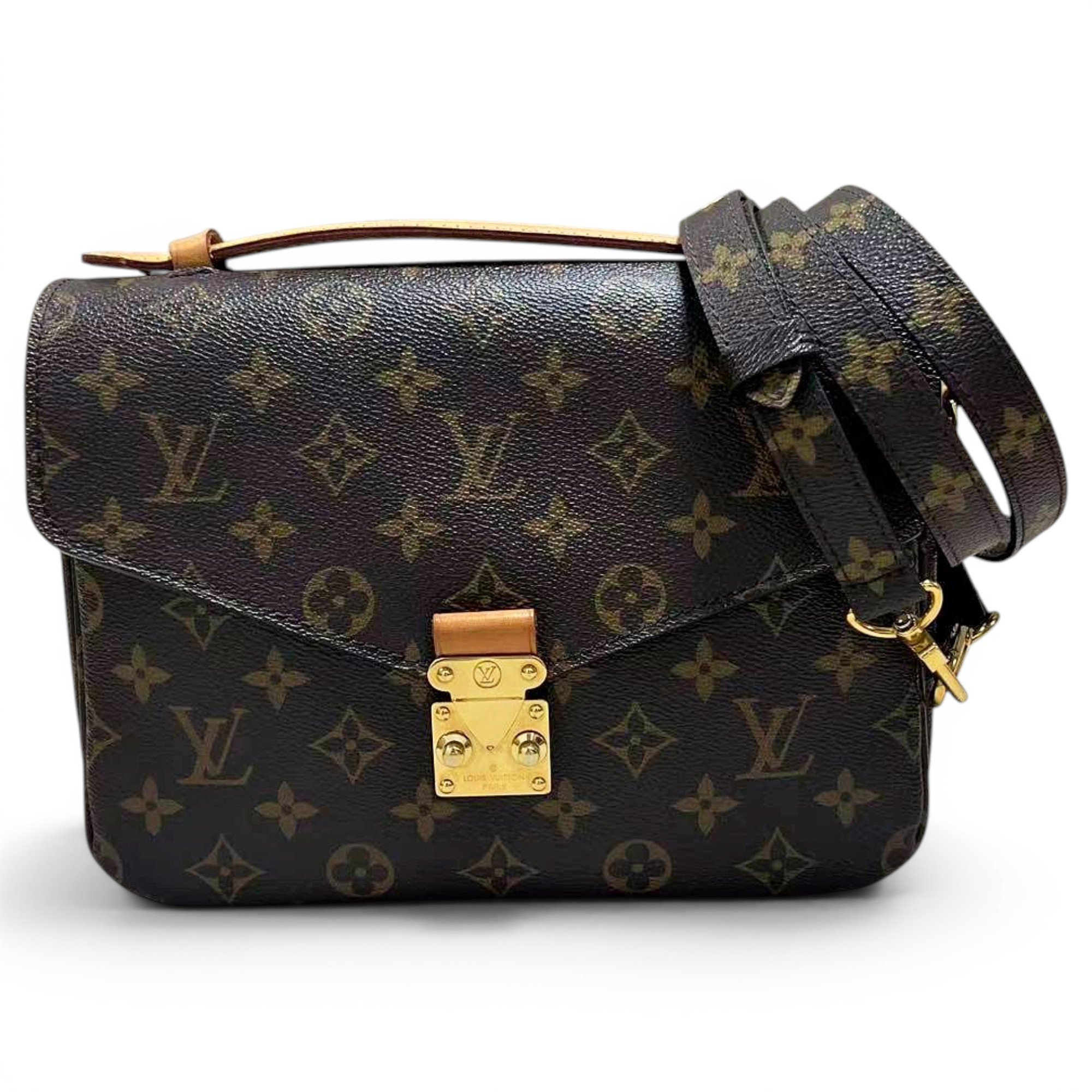 Metis leather handbag