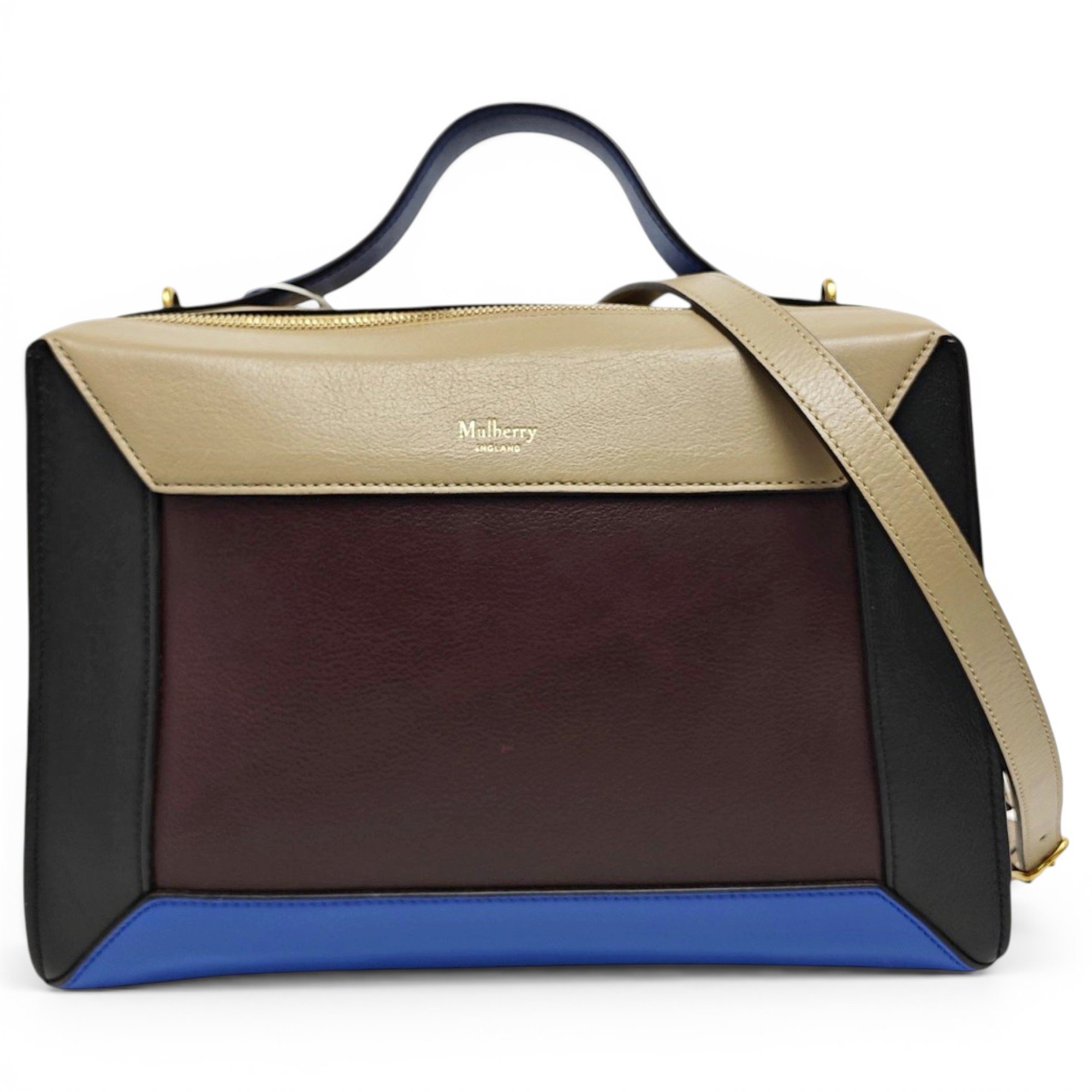 Hopton leather handbag