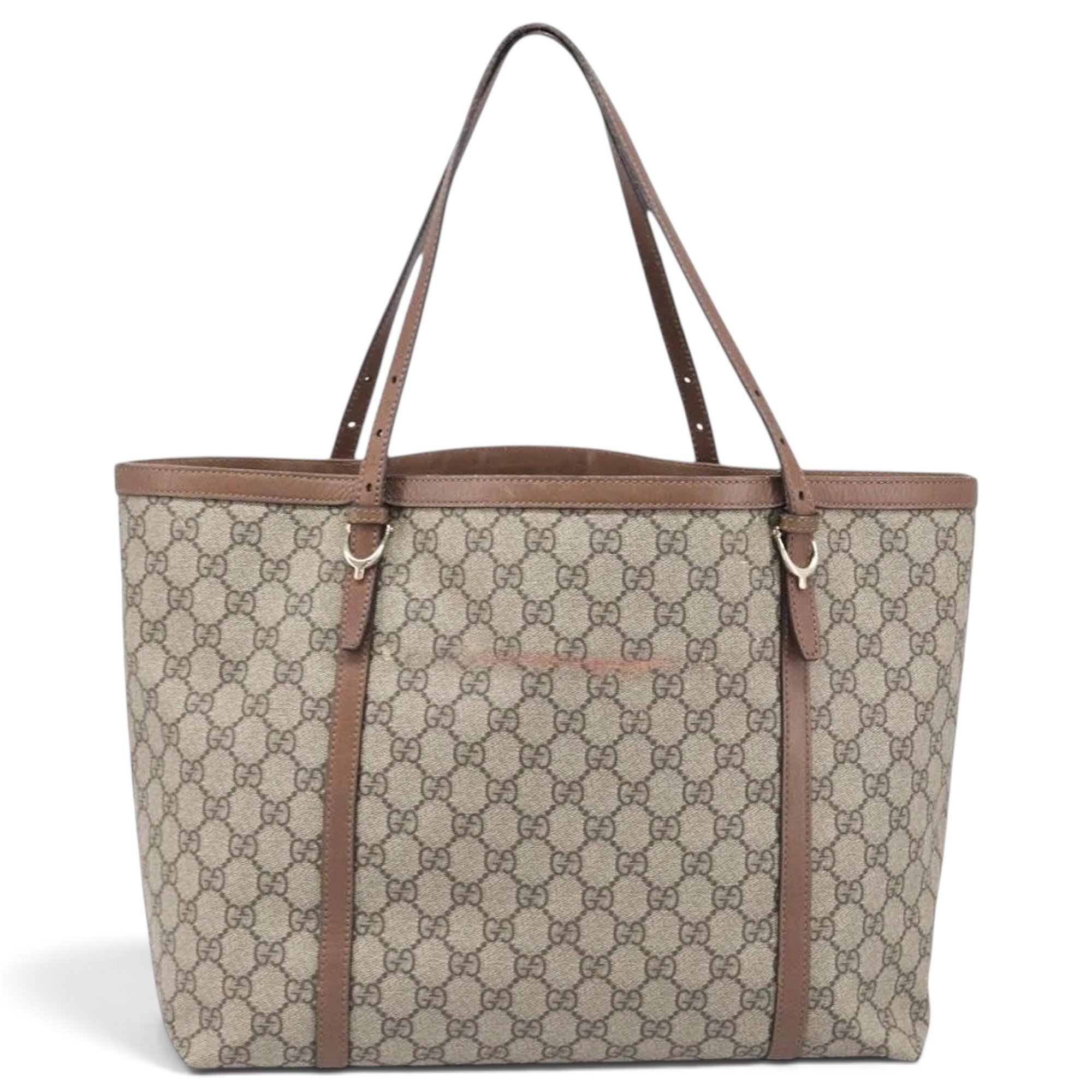 Leather tote
