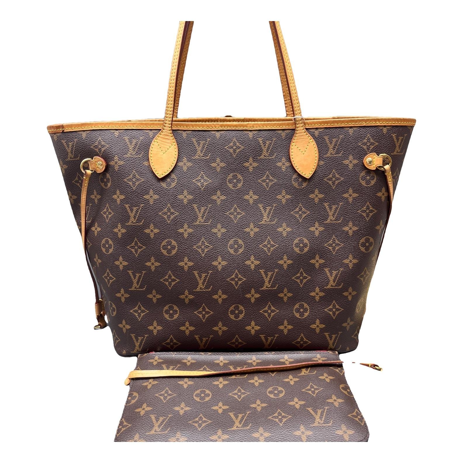 Neverfull leather handbag