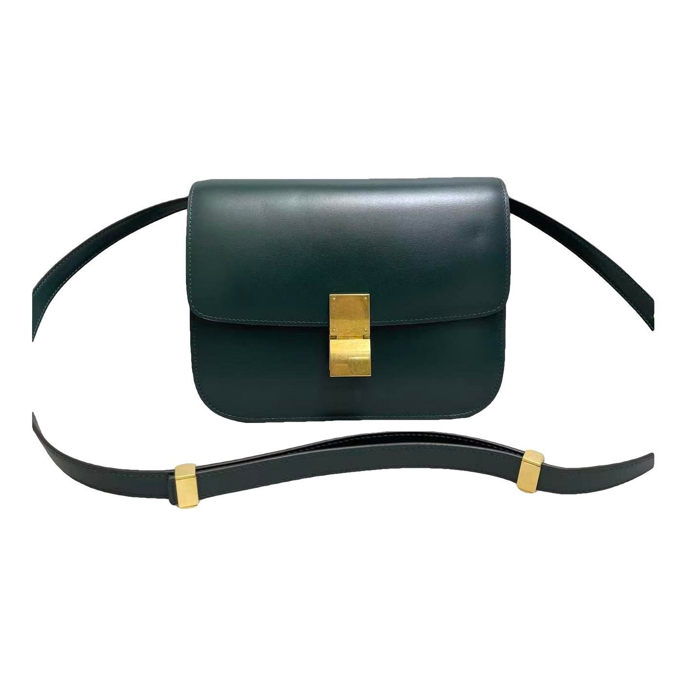 Classic leather handbag