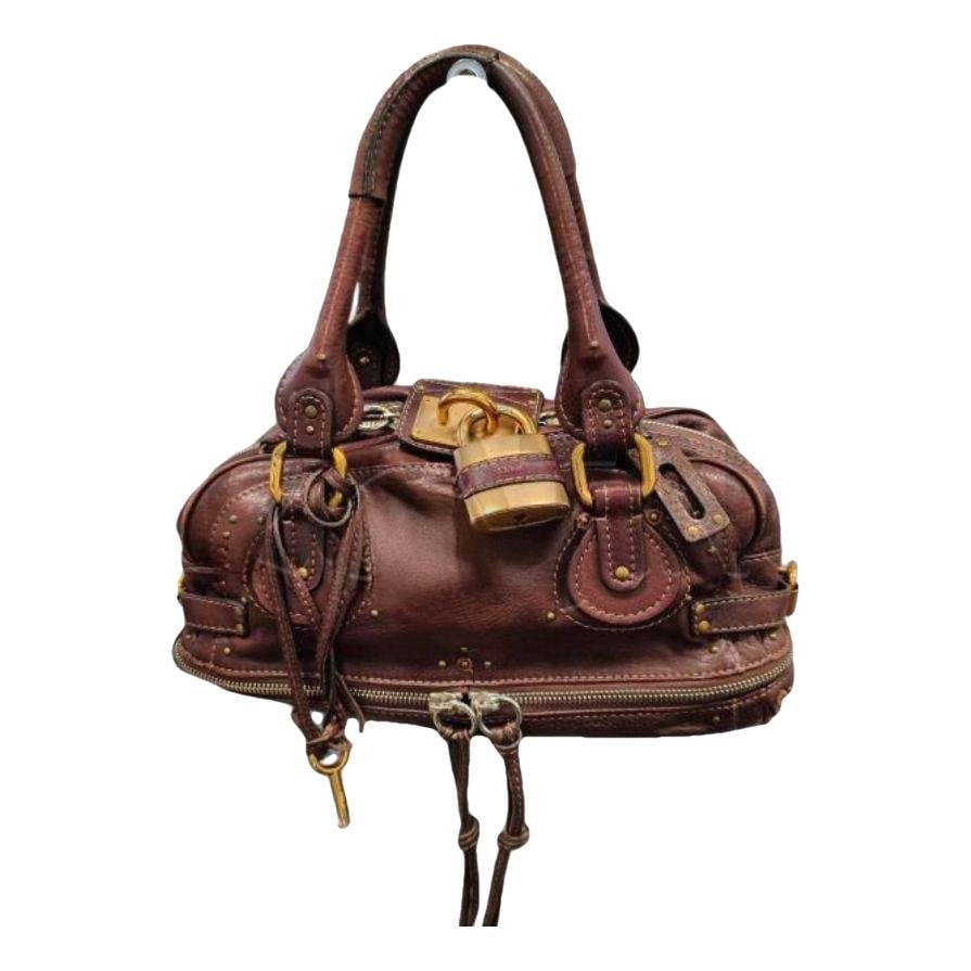 Paddington, Zip leather handbag