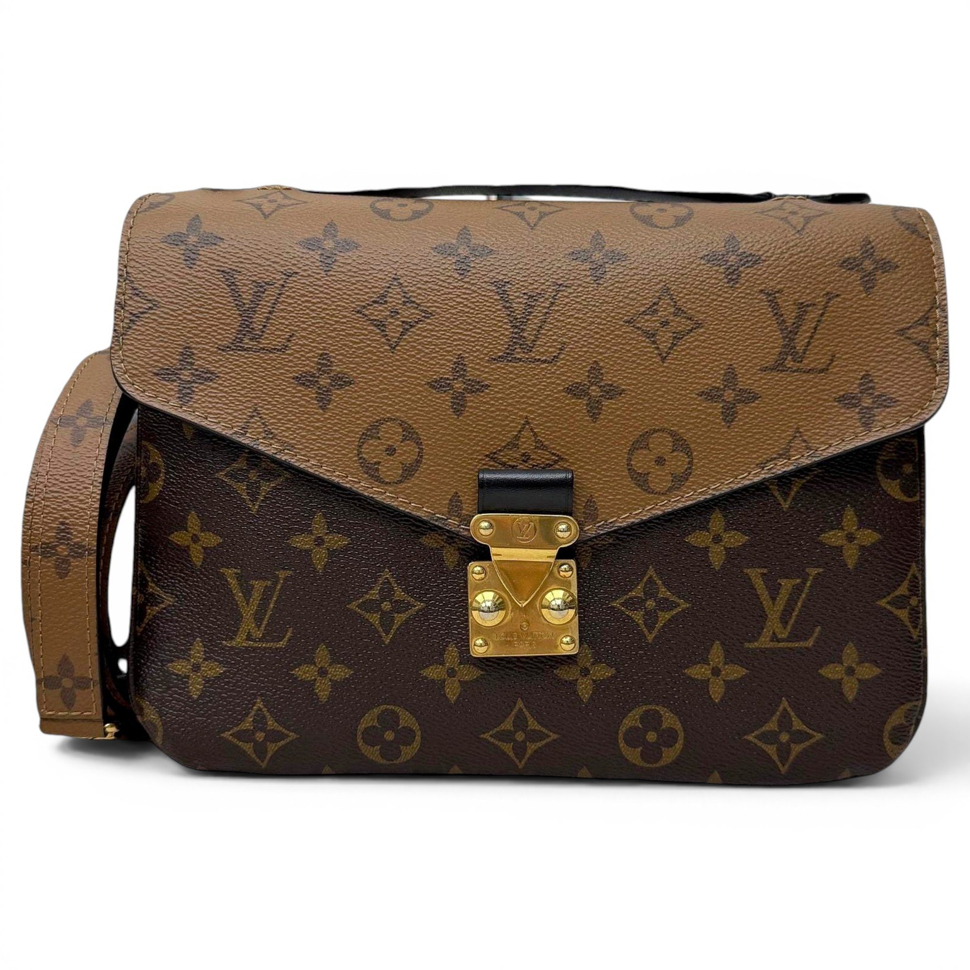 Metis leather handbag