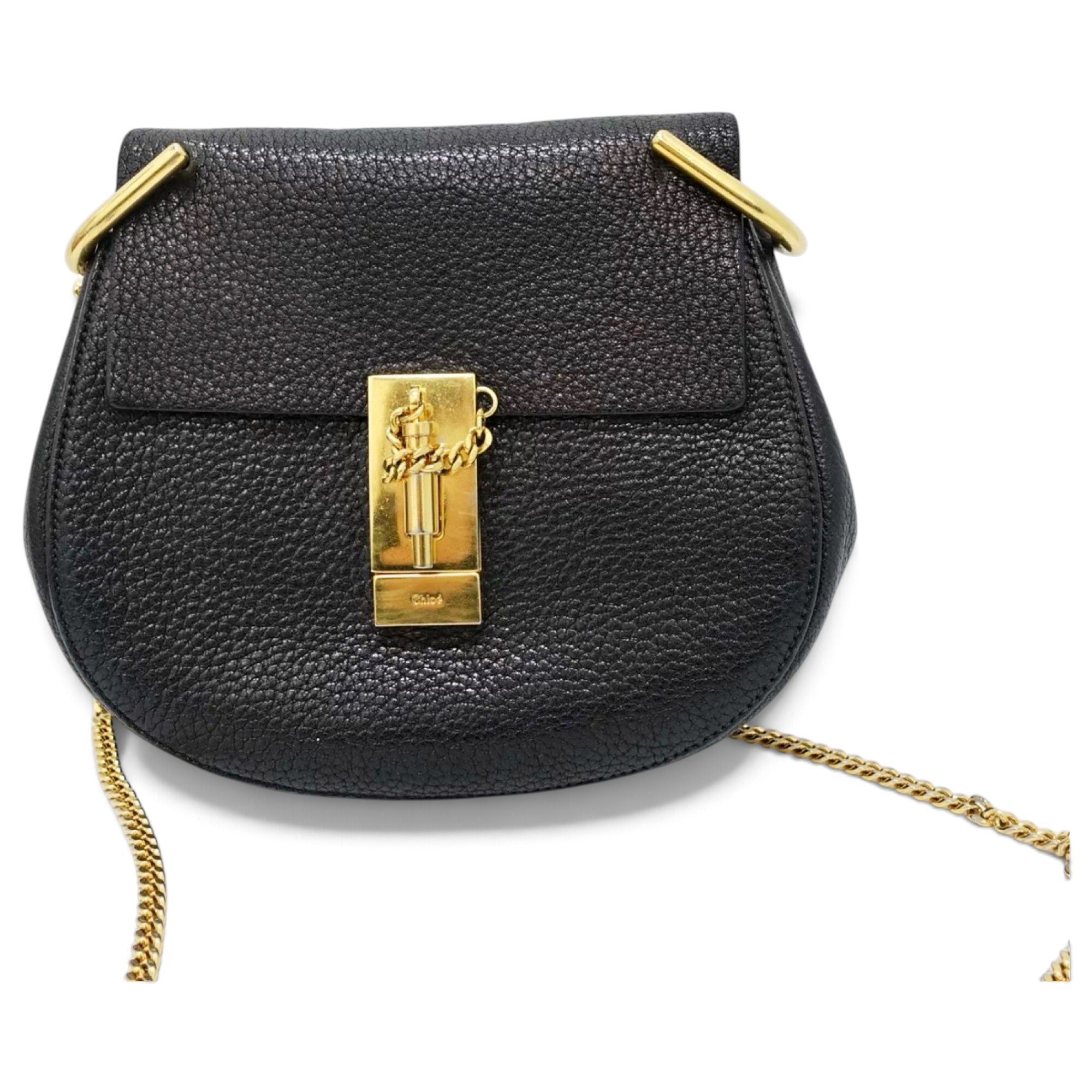 Drew leather crossbody bag