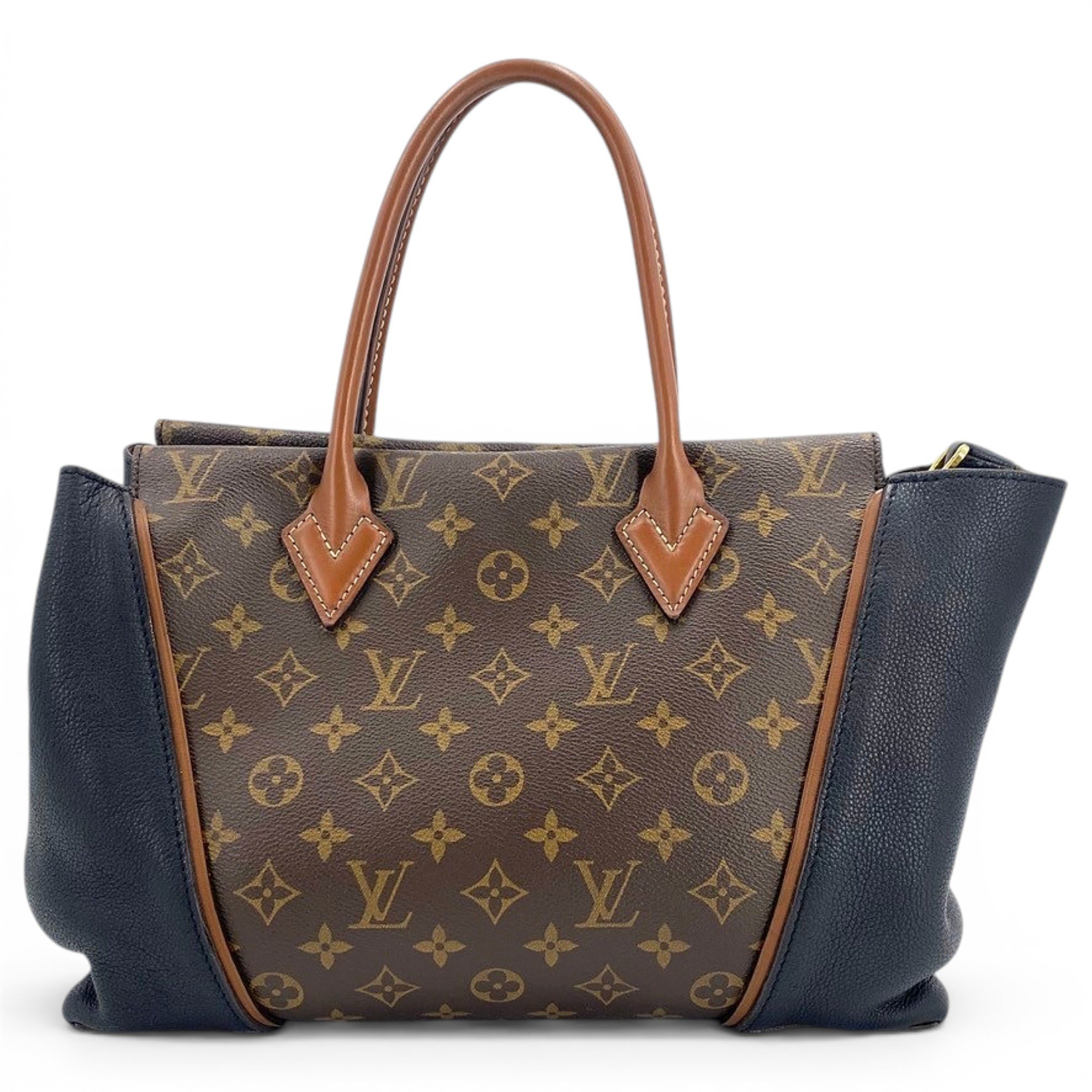 Tote W leather handbag