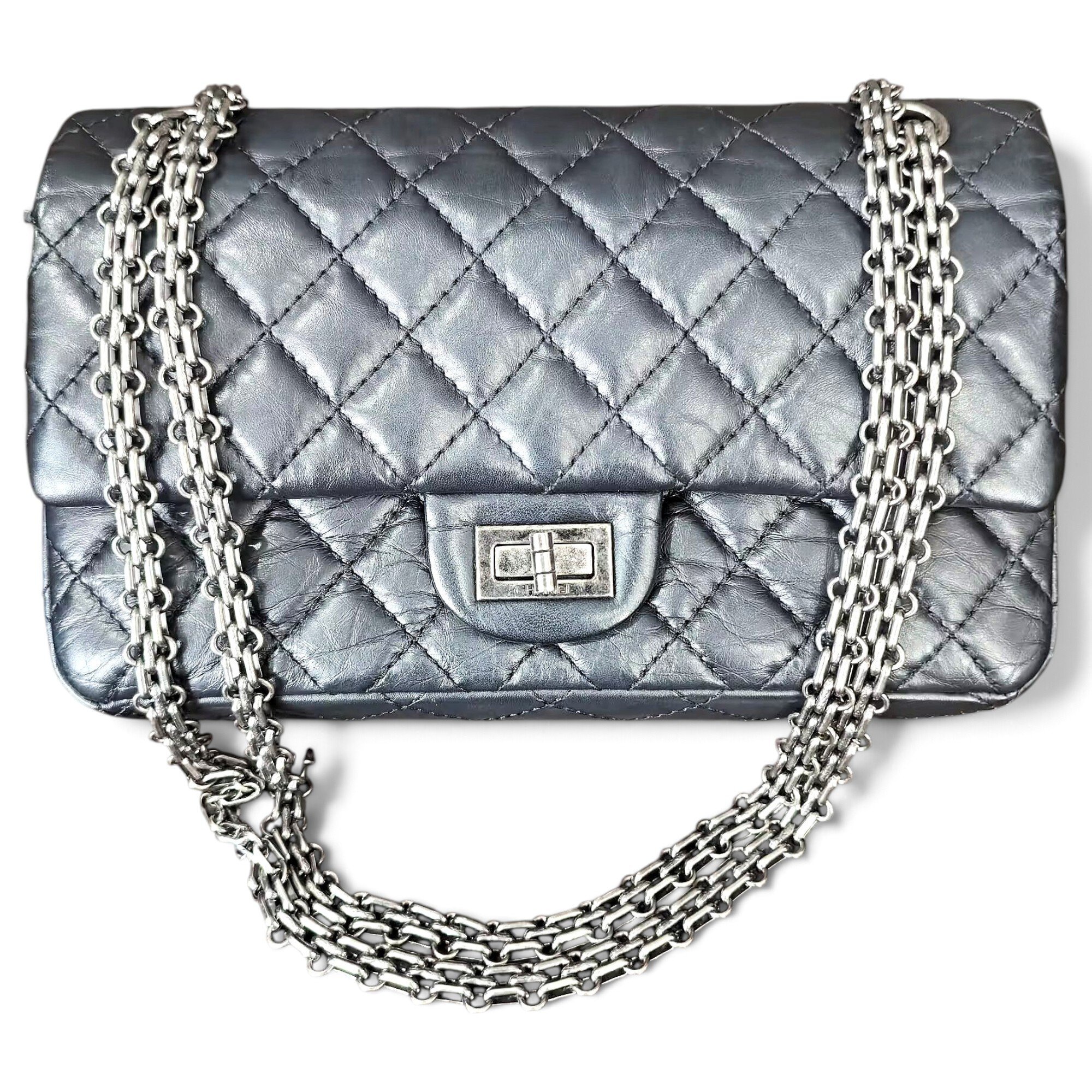 2.55 leather handbag