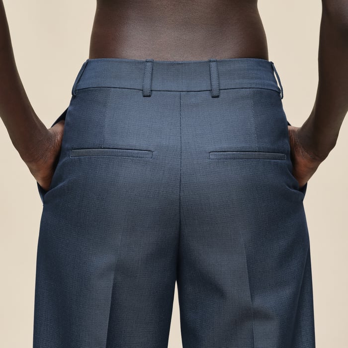 Bleu Mosaïque Pants