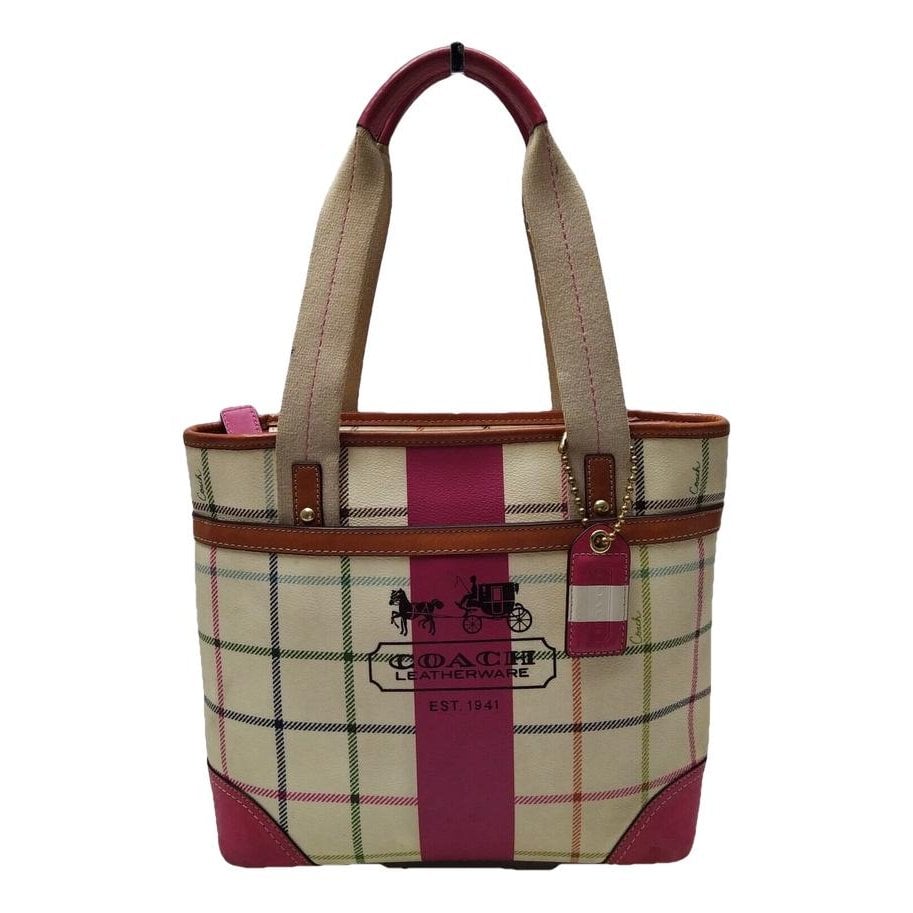 Leather tote