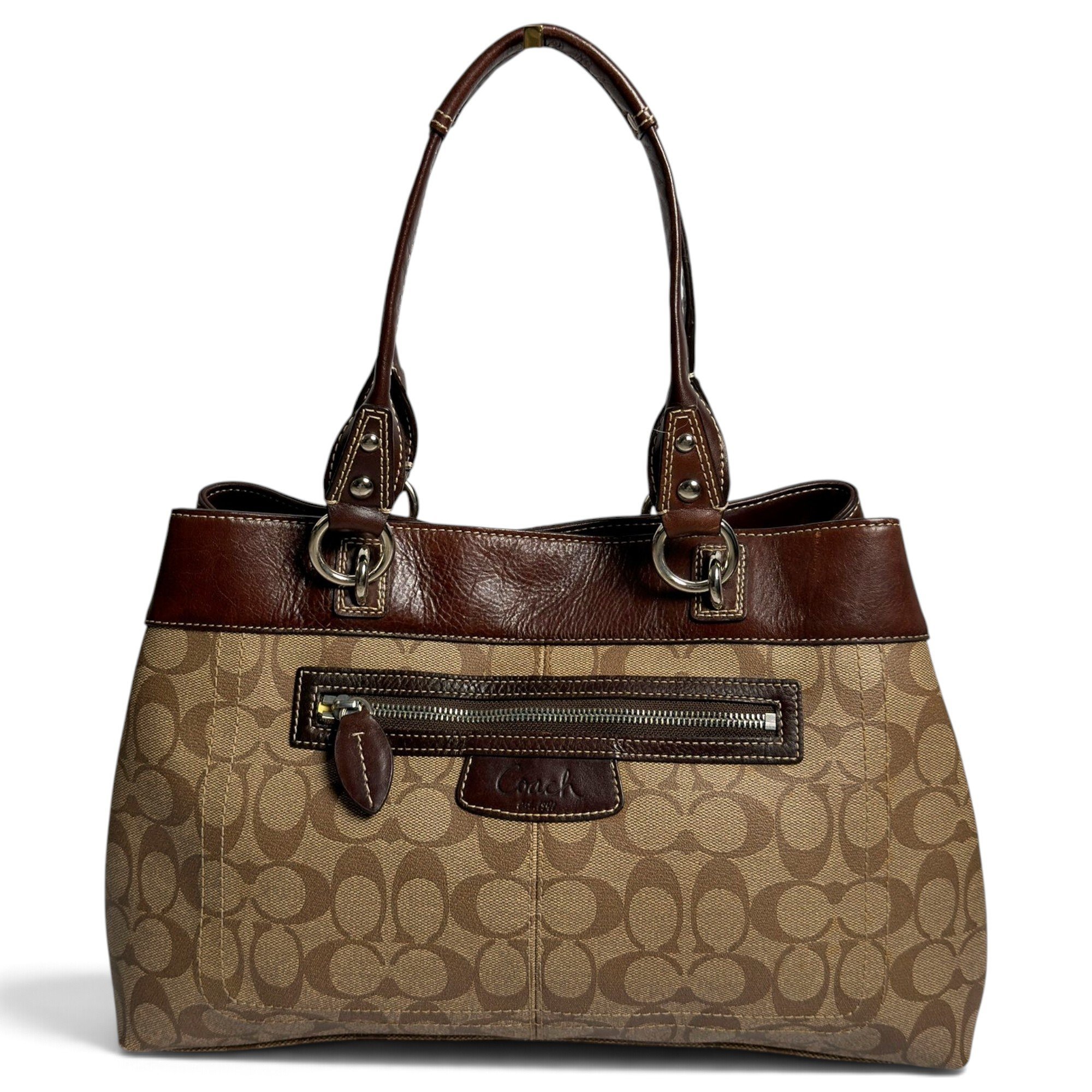 Signature Sufflette cloth handbag