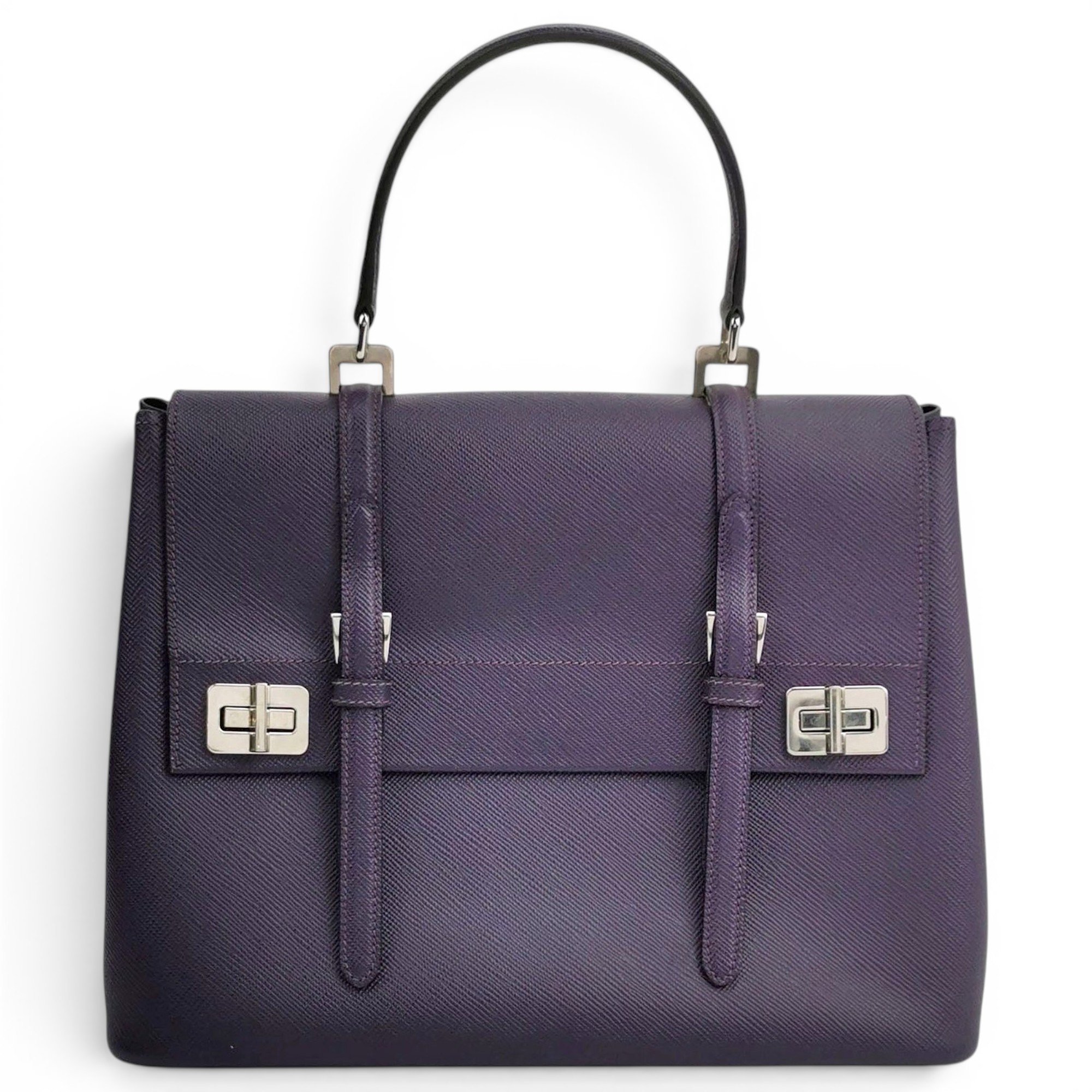 Leather tote