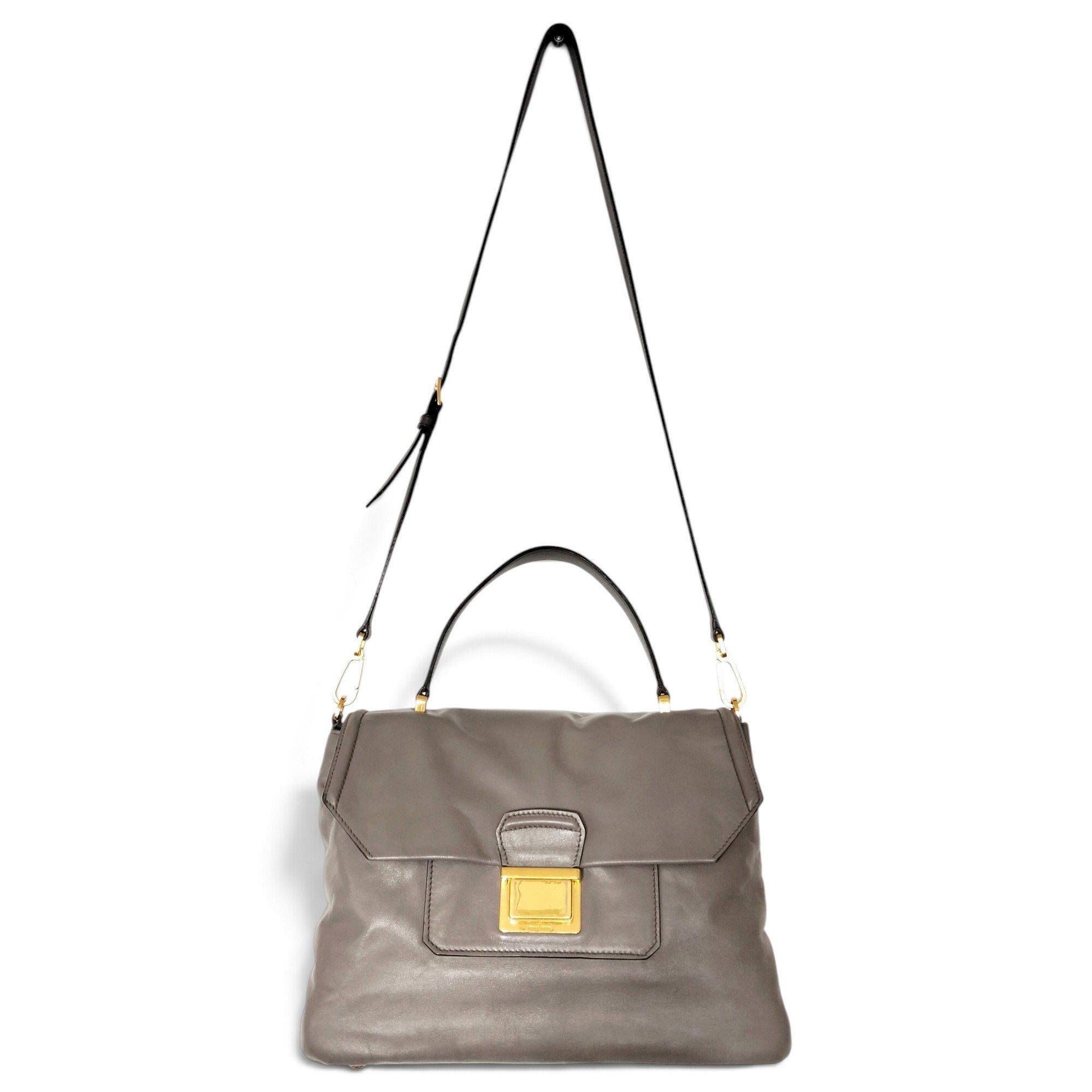 Vitello leather handbag