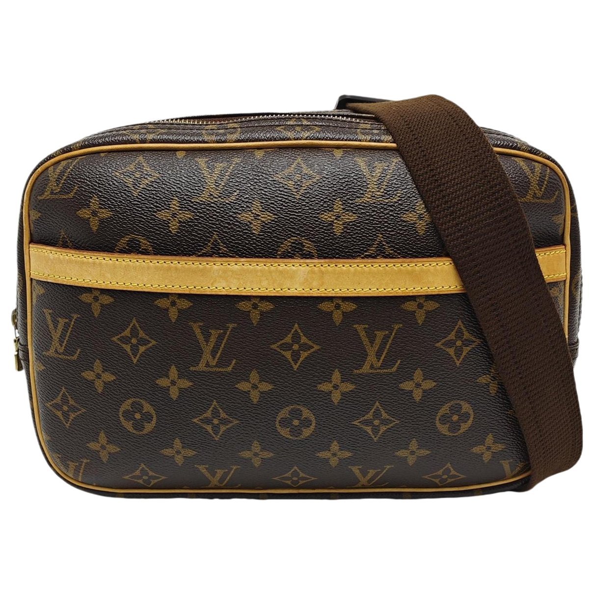 Reporter leather crossbody bag