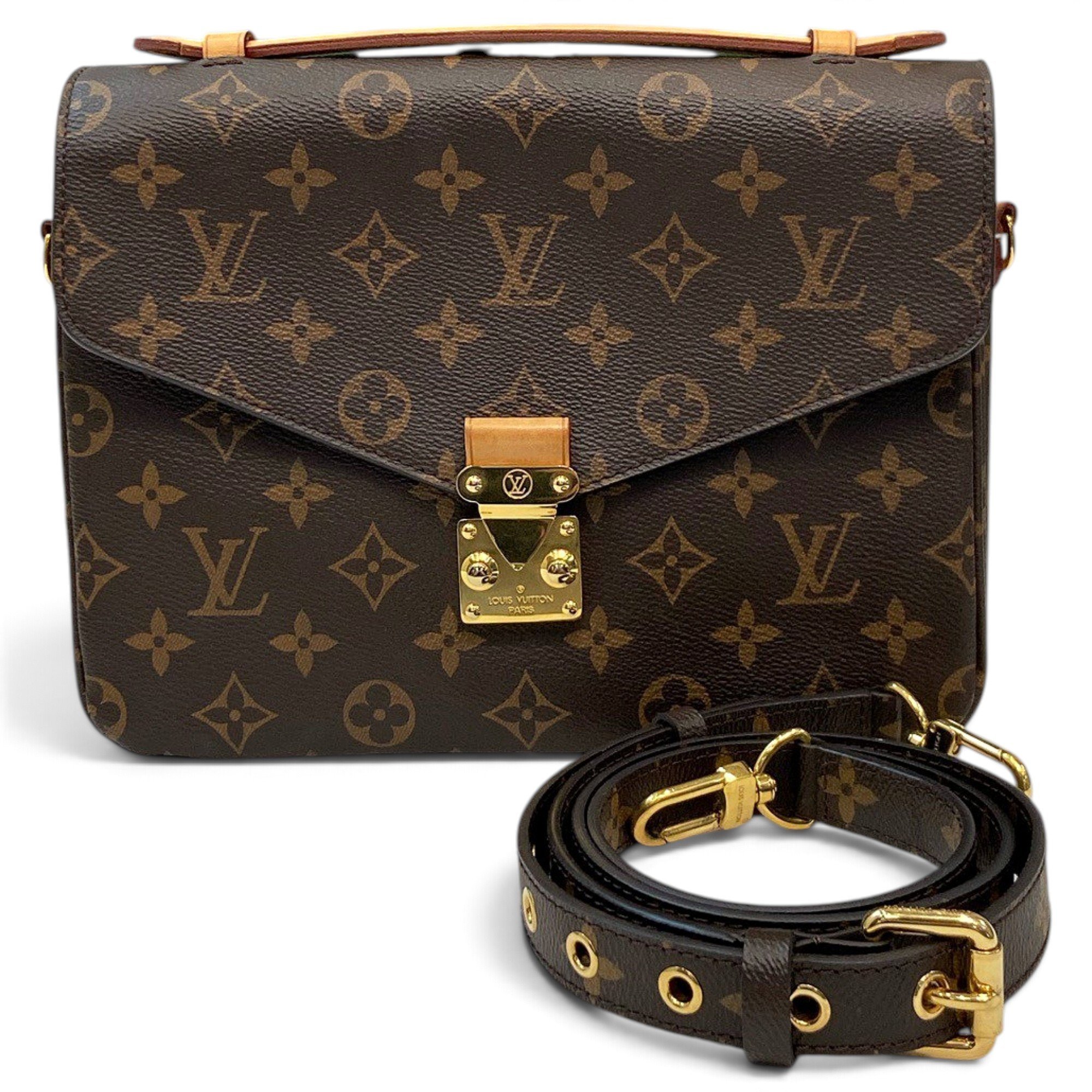 Metis leather crossbody bag