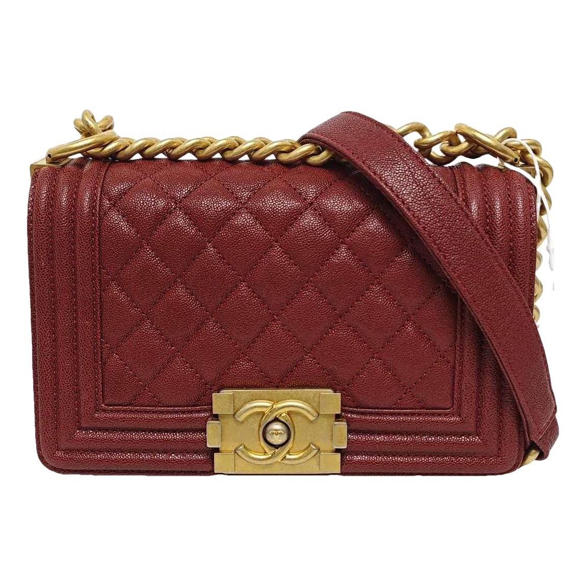 Boy leather crossbody bag