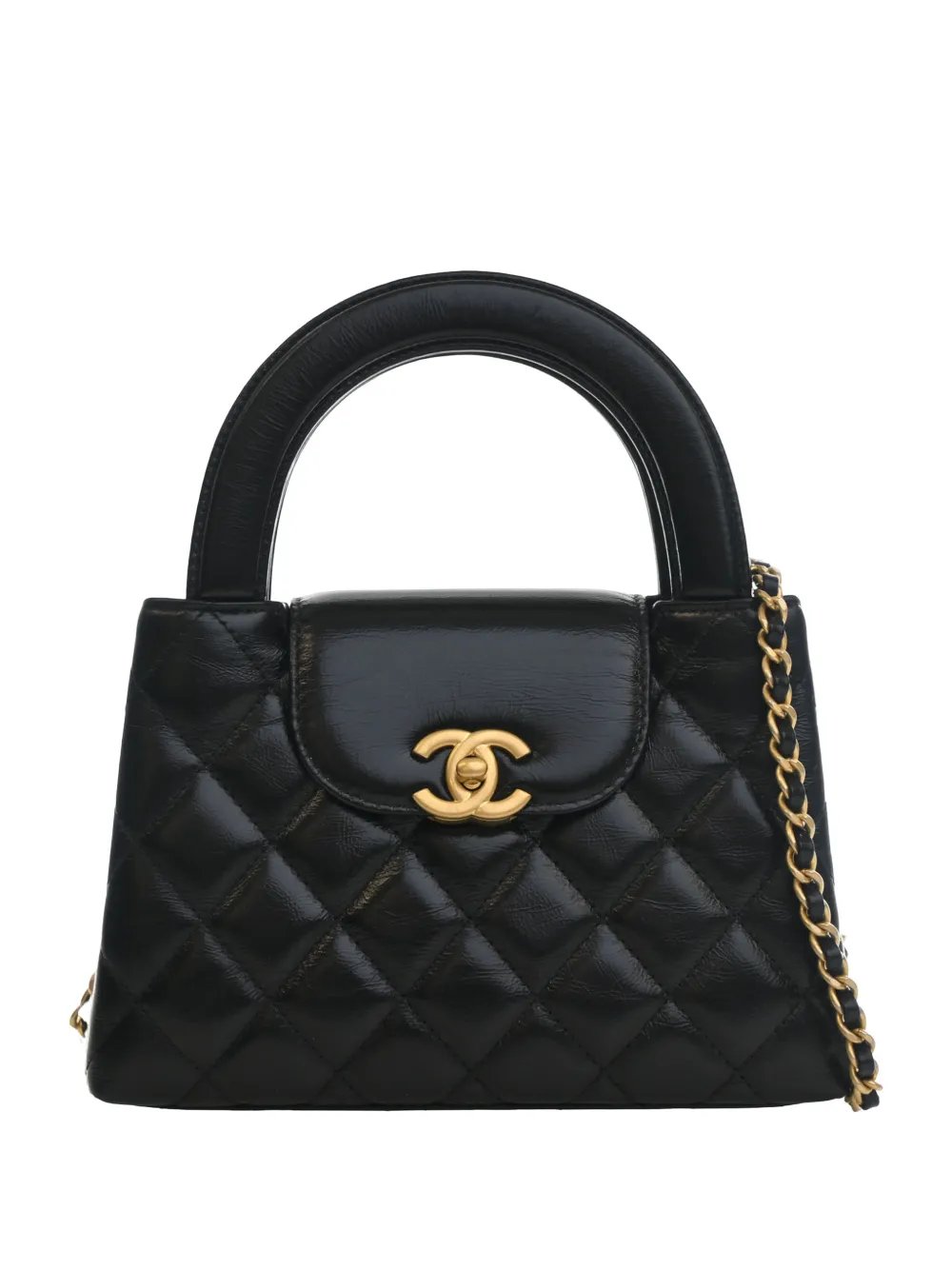 2021-2026 Nano Aged Calfskin Kelly Shopper Bag satchel