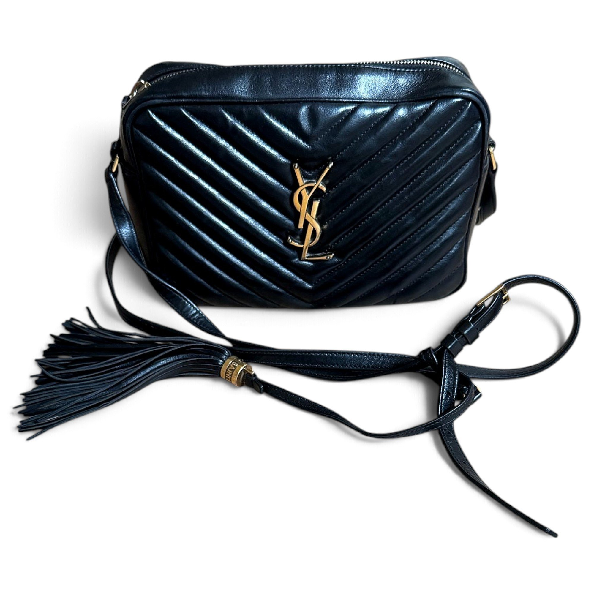Lou leather crossbody bag