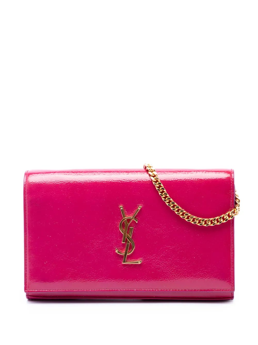 2015 Patent Monogram Kate Wallet on Chain crossbody bag