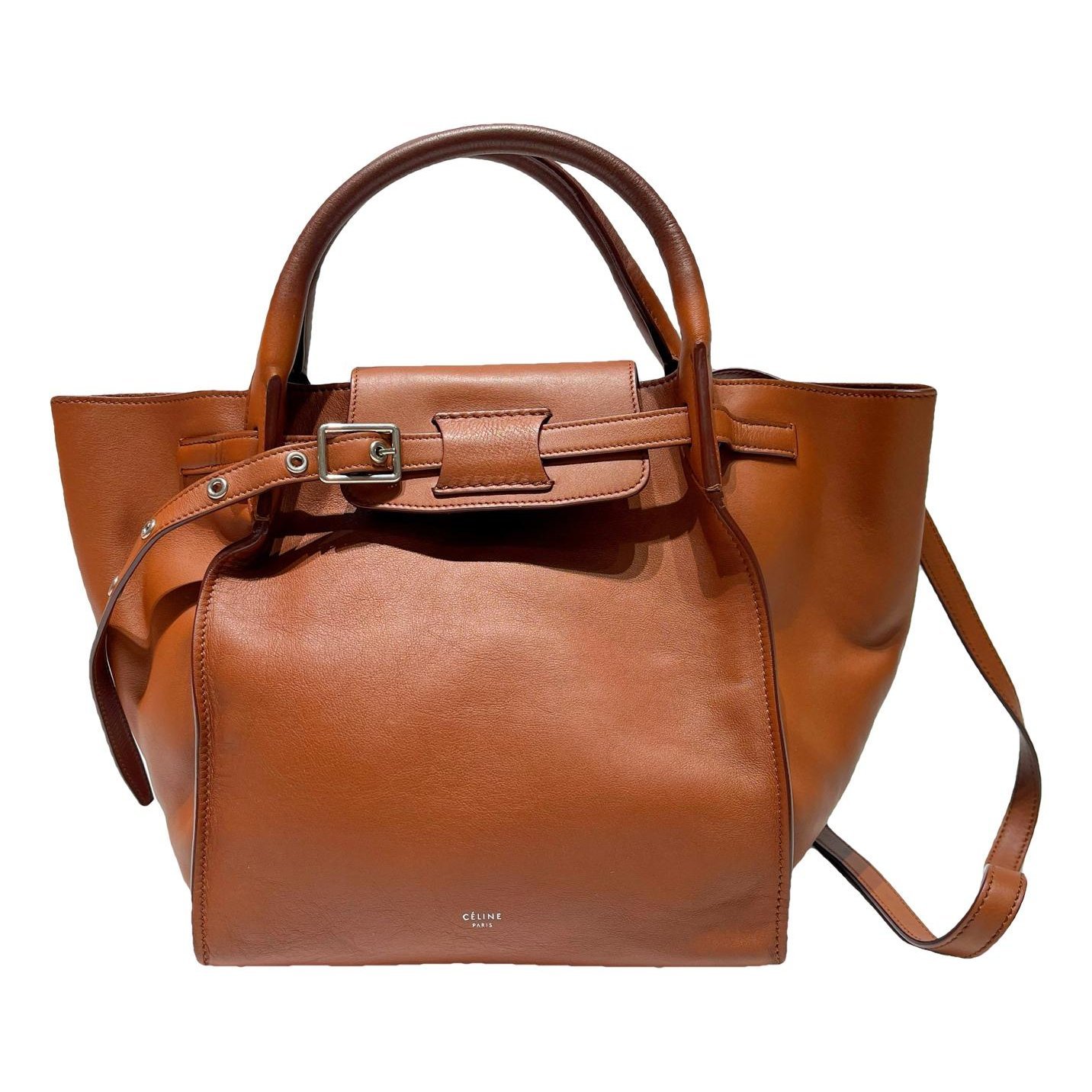 Big Bag leather handbag