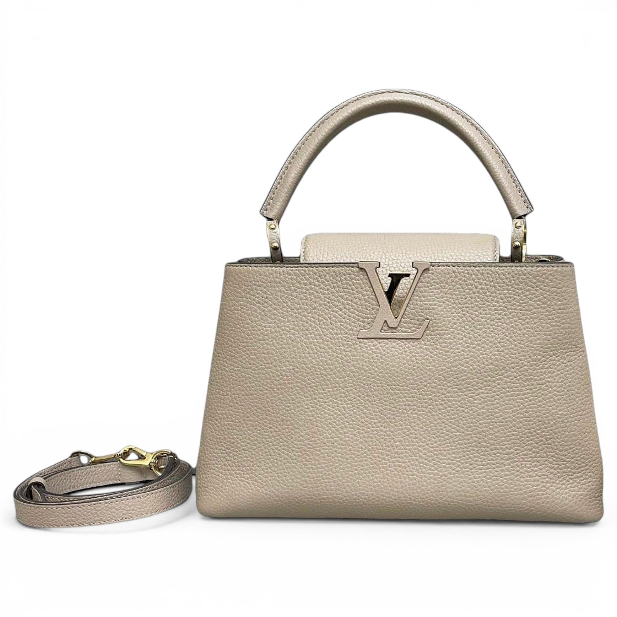 Capucines leather handbag