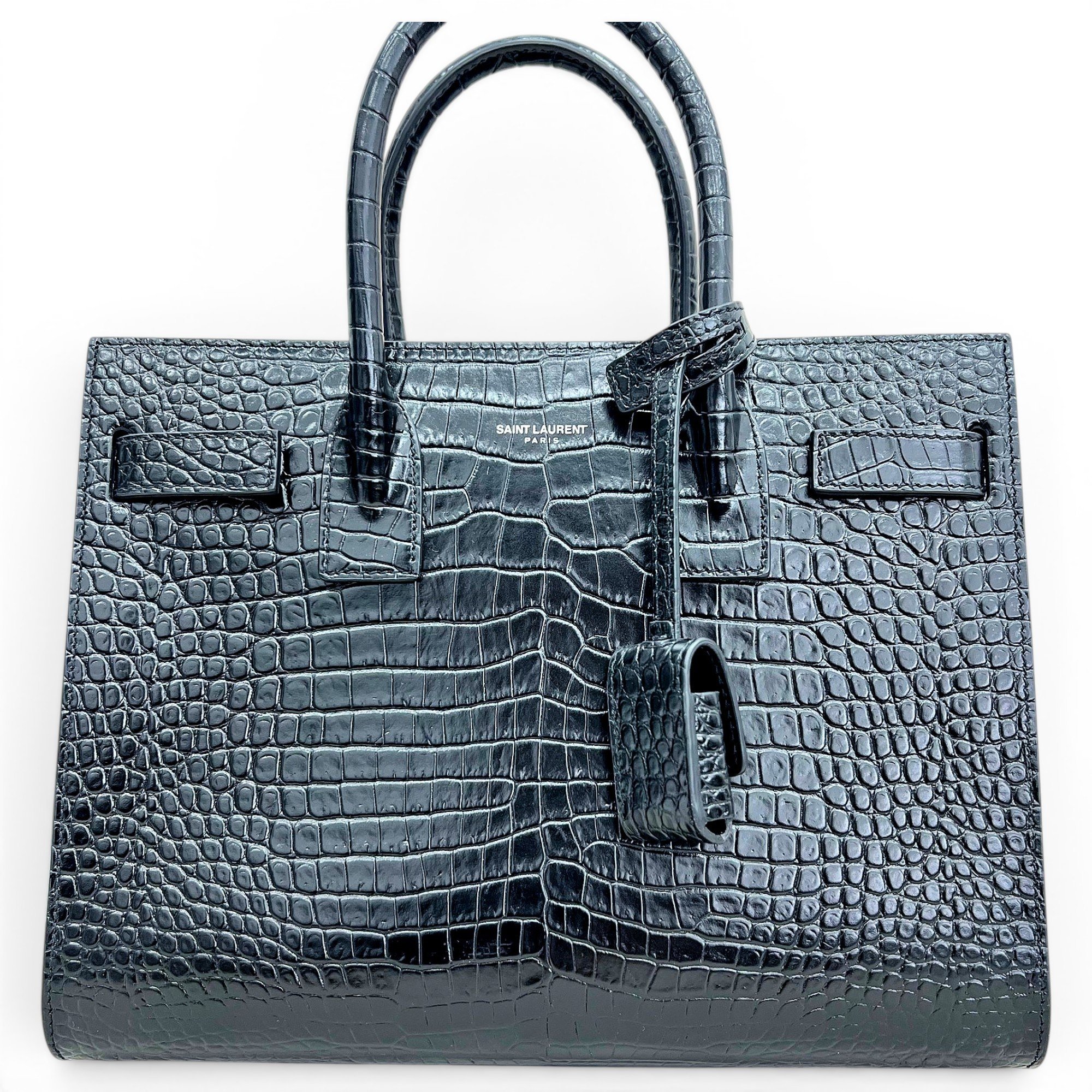 Sac de Jour leather tote