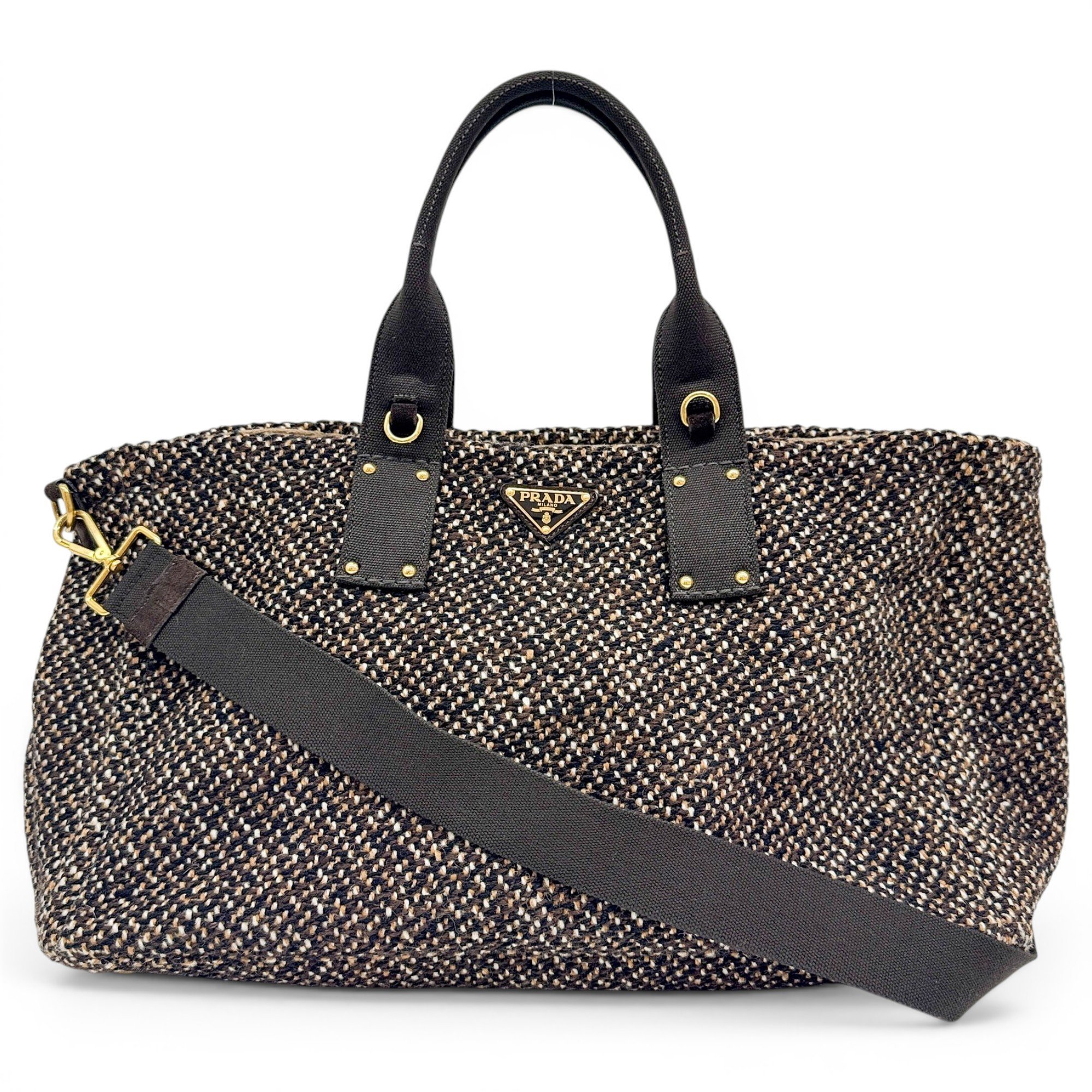 Tweed handbag