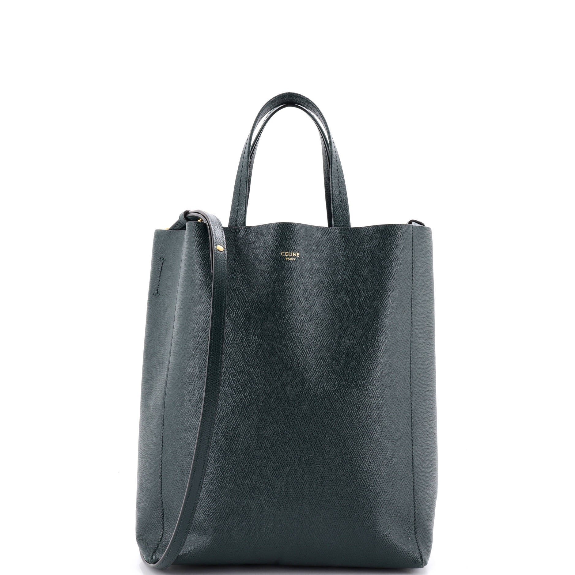 Leather tote