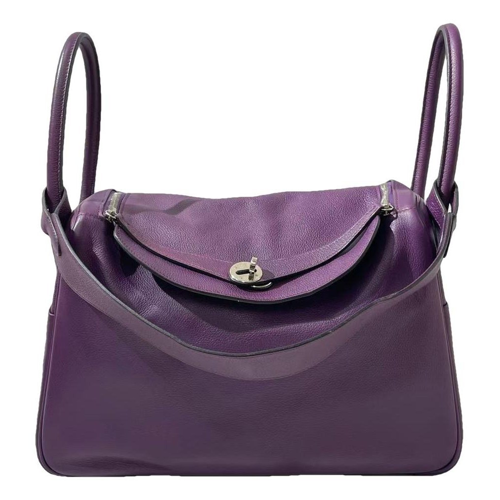 Hermes Lindy Handbag Natural 8336