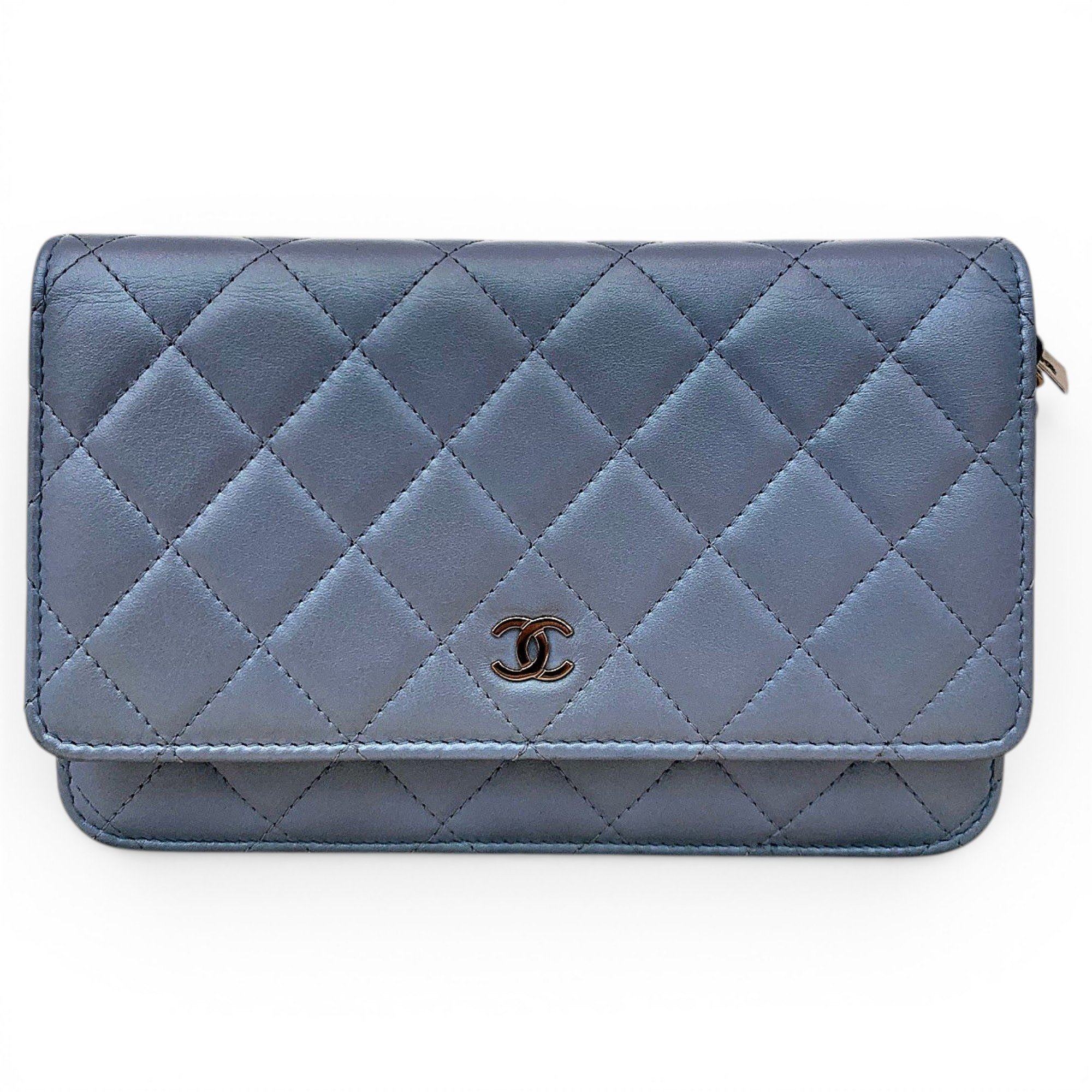Wallet On Chain Timeless/Classique leather crossbody bag