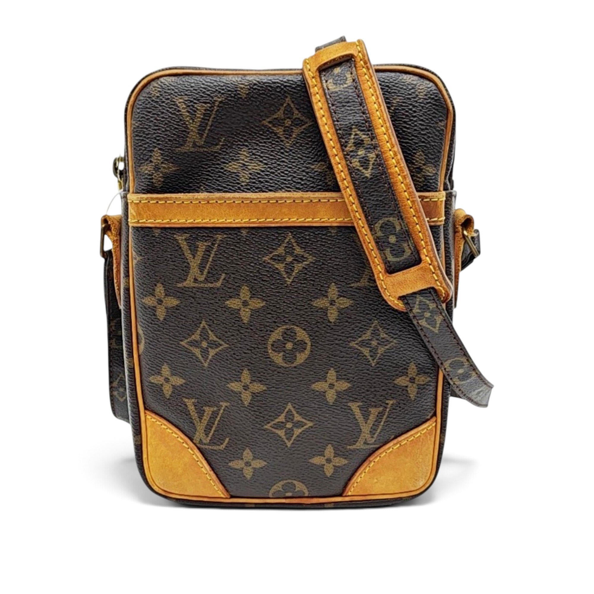 Danube leather crossbody bag
