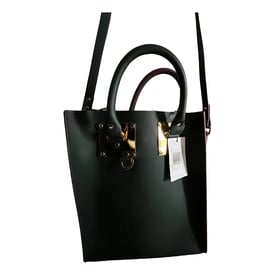 Sophie Hulme Square Albion leather handbag